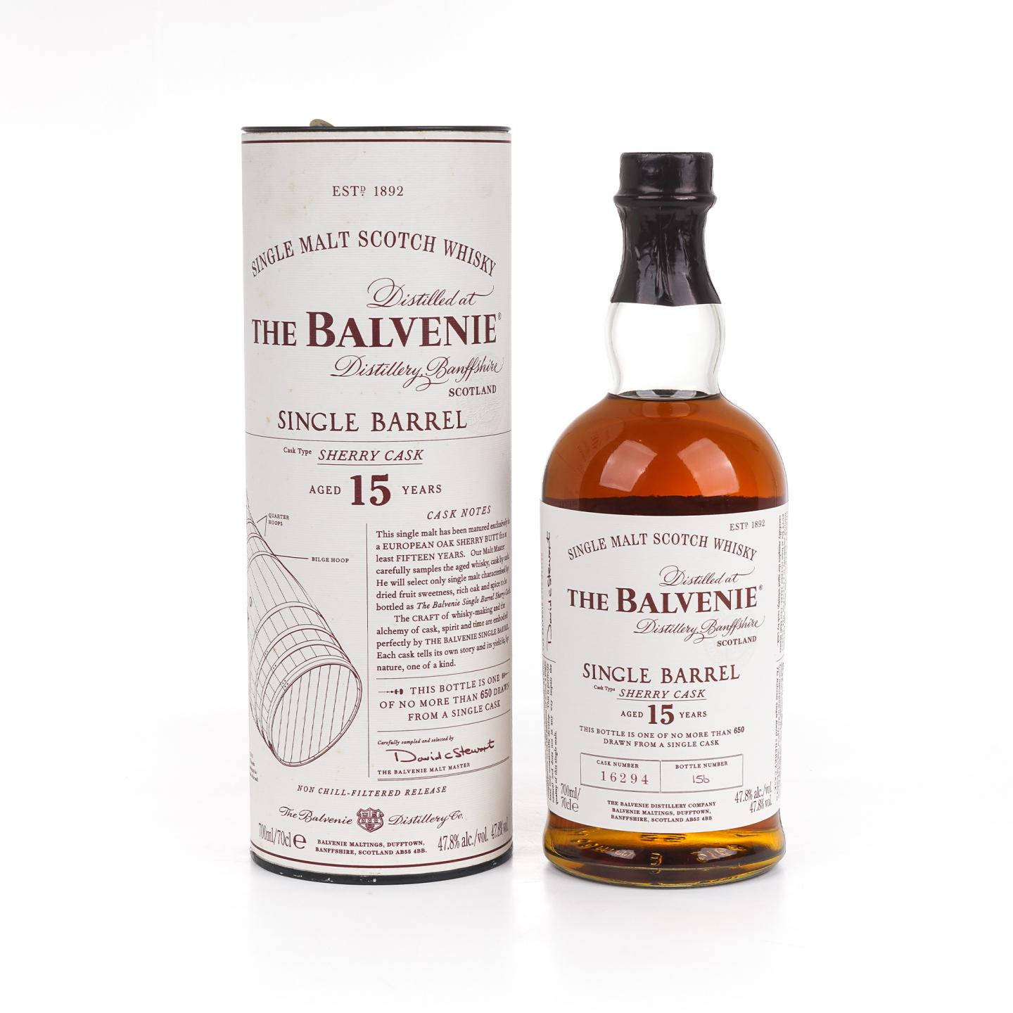 Balvenie 百富 15年 雪莉单桶#16294
