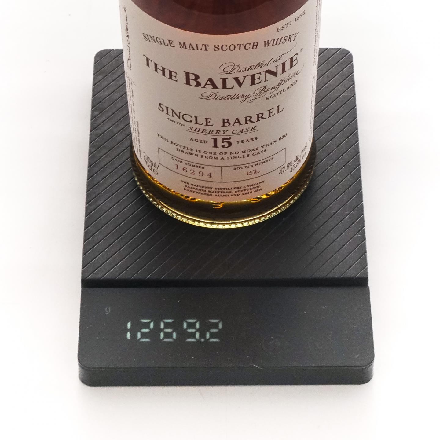 Balvenie 百富 15年 雪莉单桶#16294