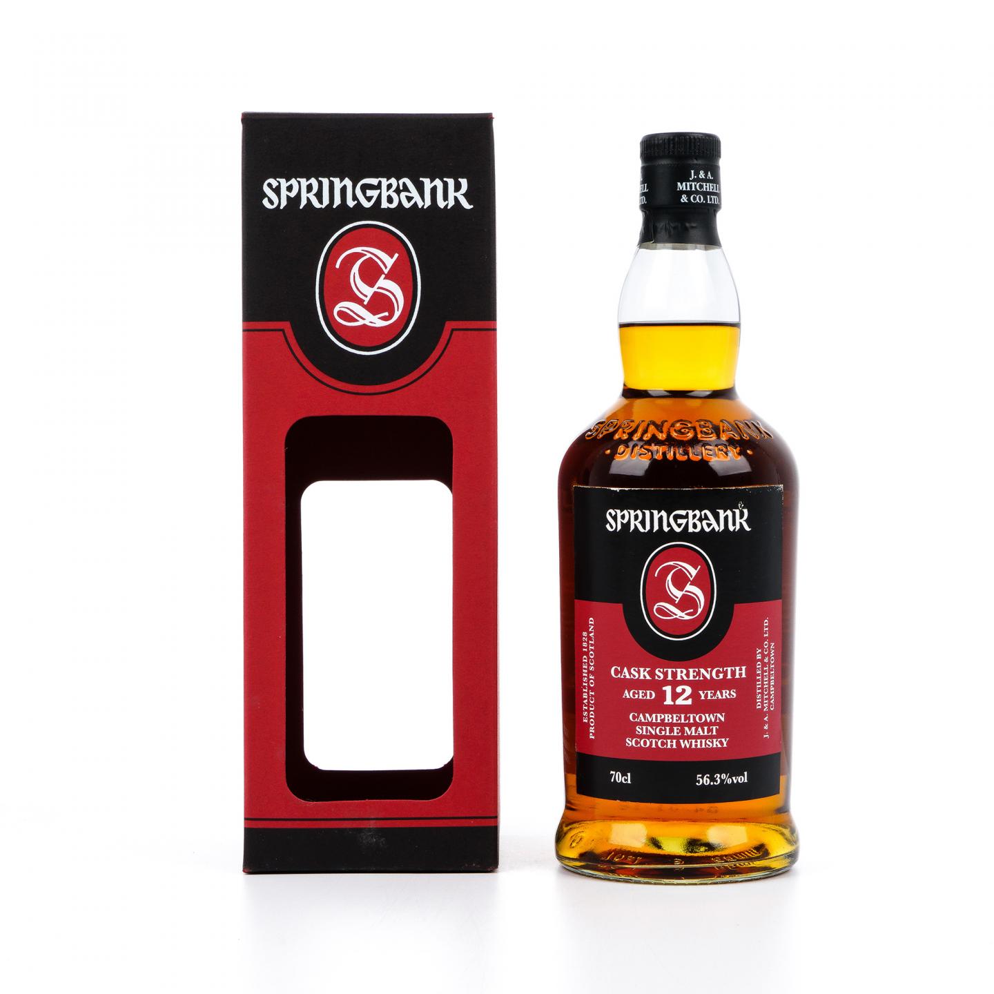 Springbank 云顶 12年 2018 桶强 56.3%