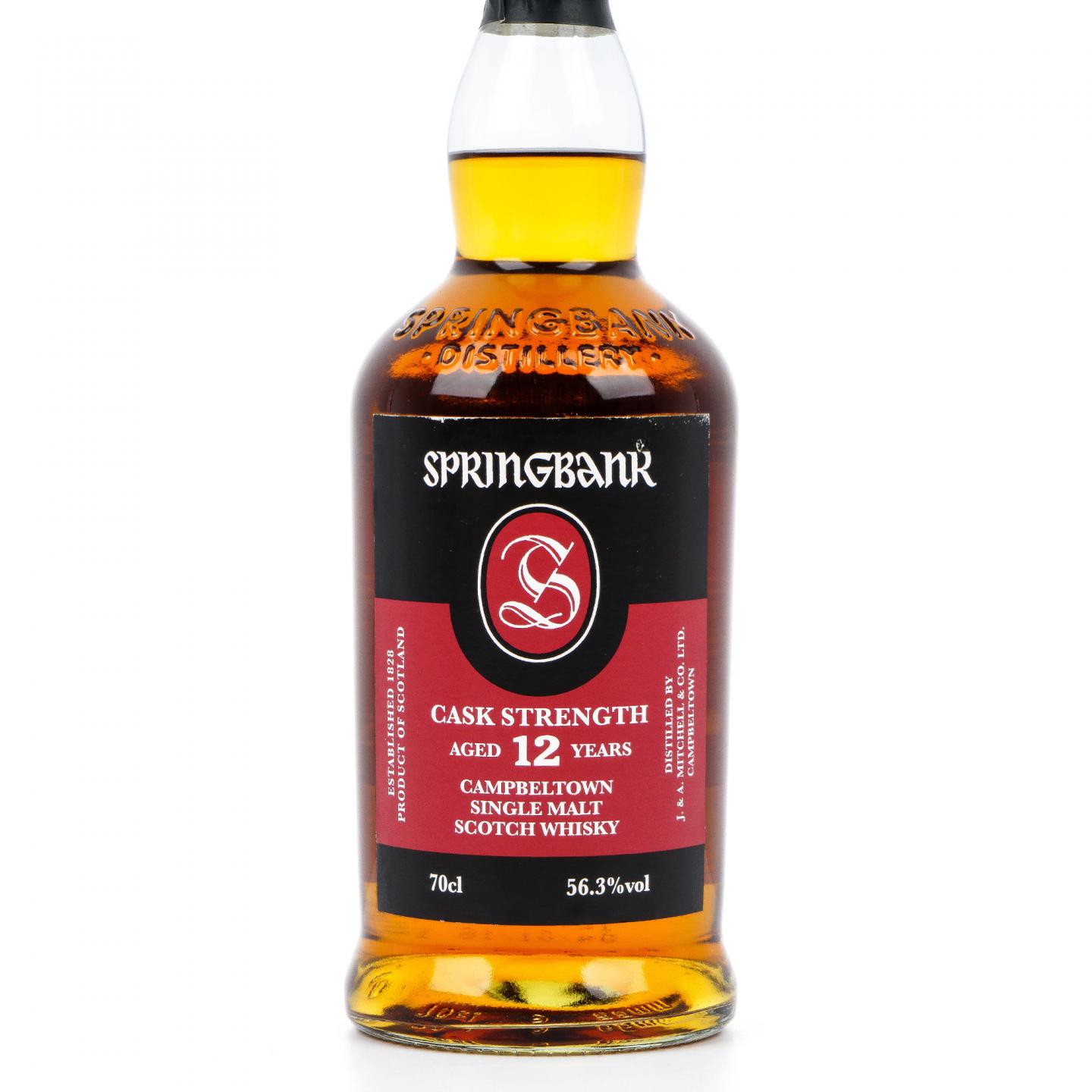 Springbank 云顶 12年 2018 桶强 56.3%
