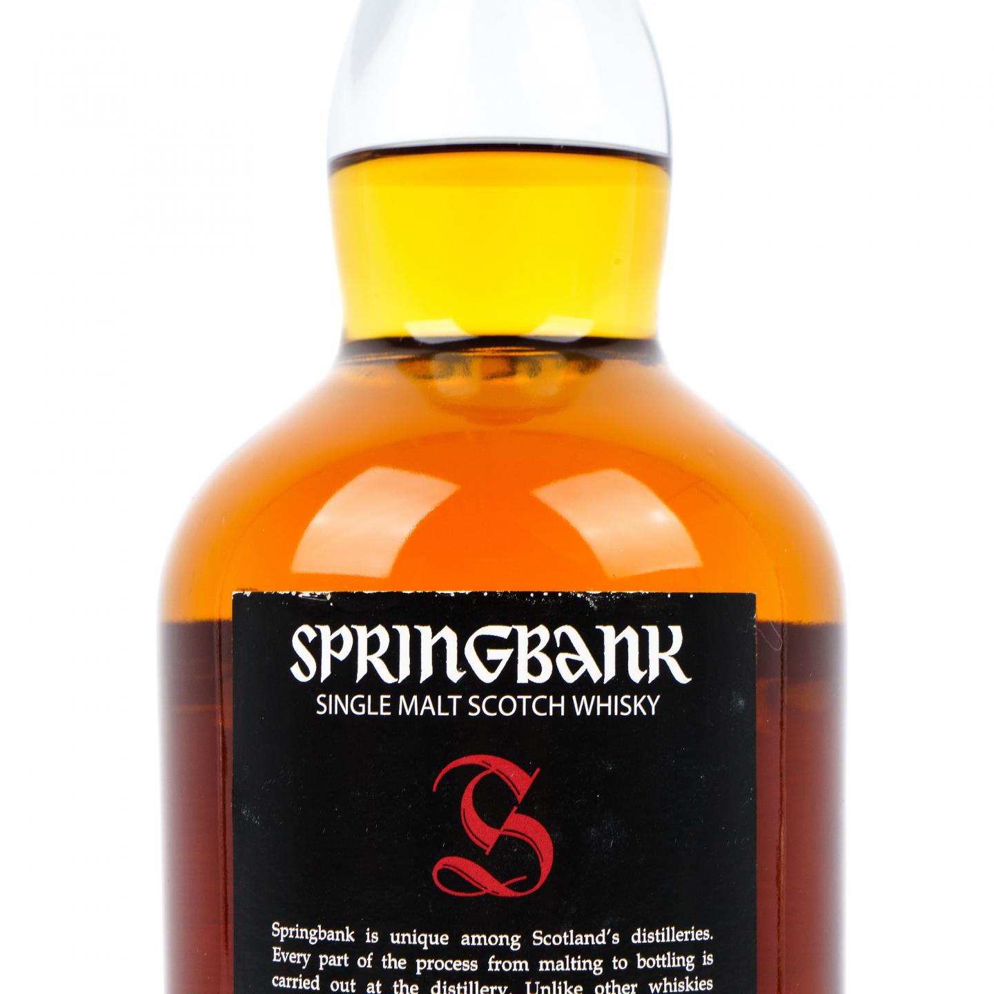Springbank 云顶 12年 2018 桶强 56.3%