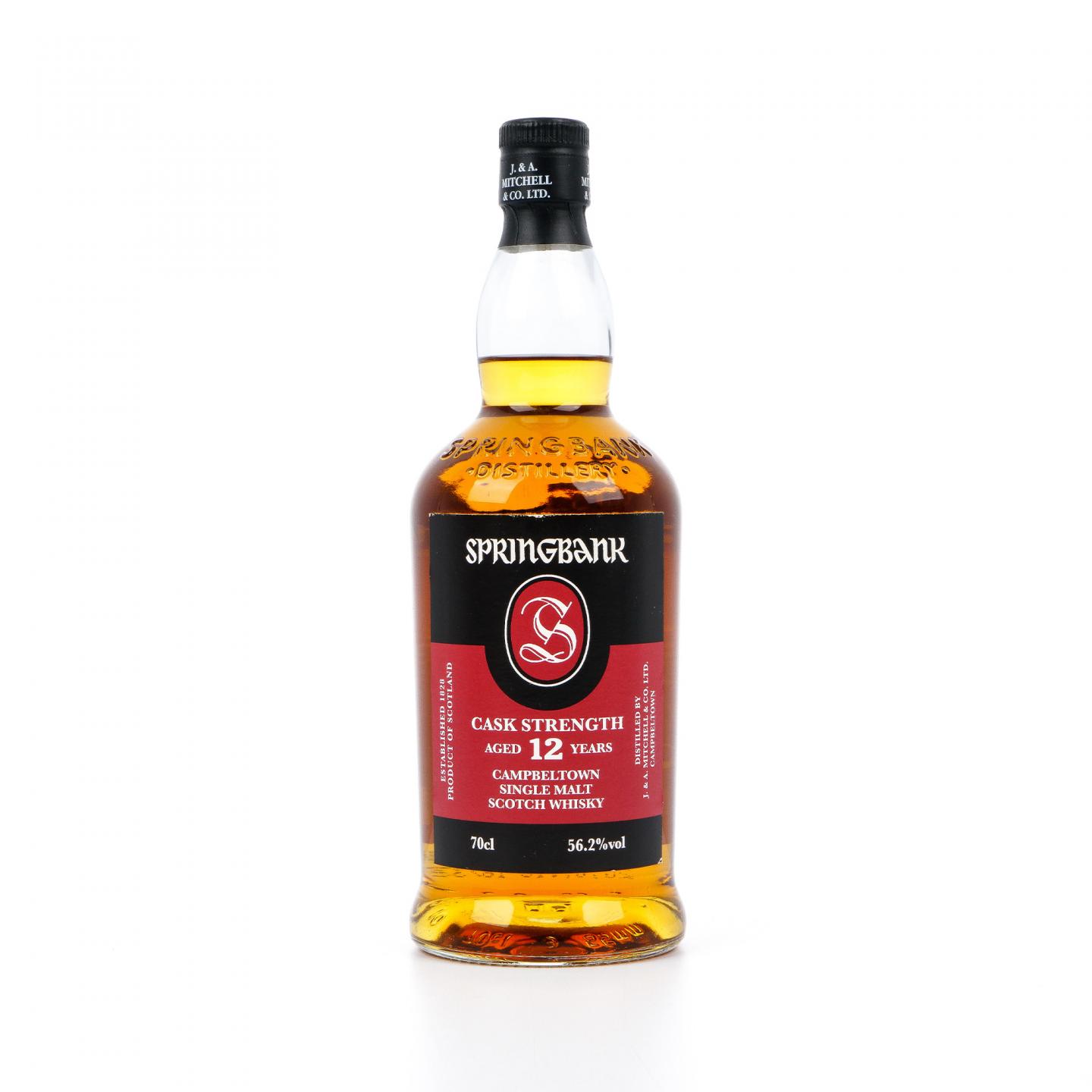 Springbank 云顶 12年 2018 红标 56.2% 桶强