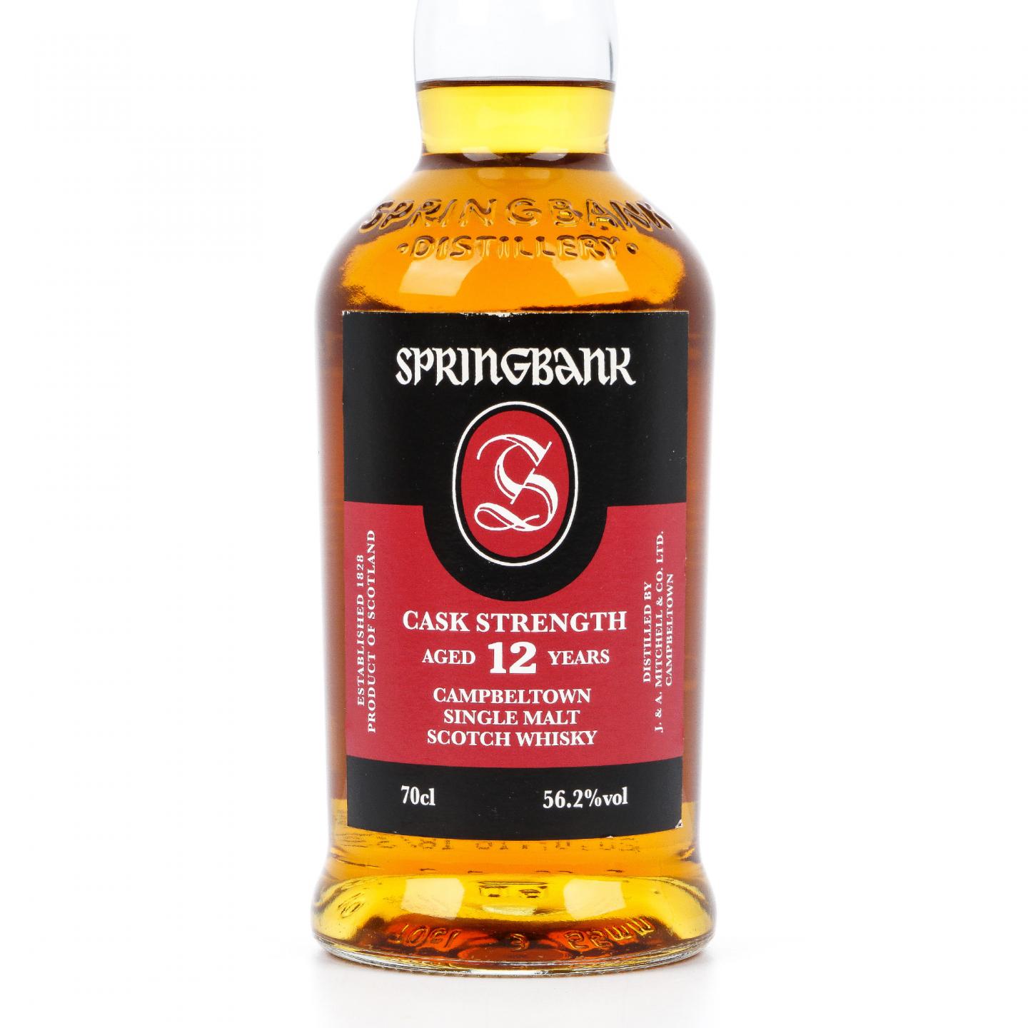 Springbank 云顶 12年 2018 红标 56.2% 桶强