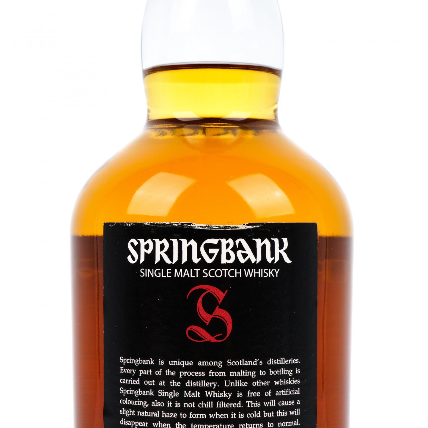 Springbank 云顶 12年 2018 红标 56.2% 桶强