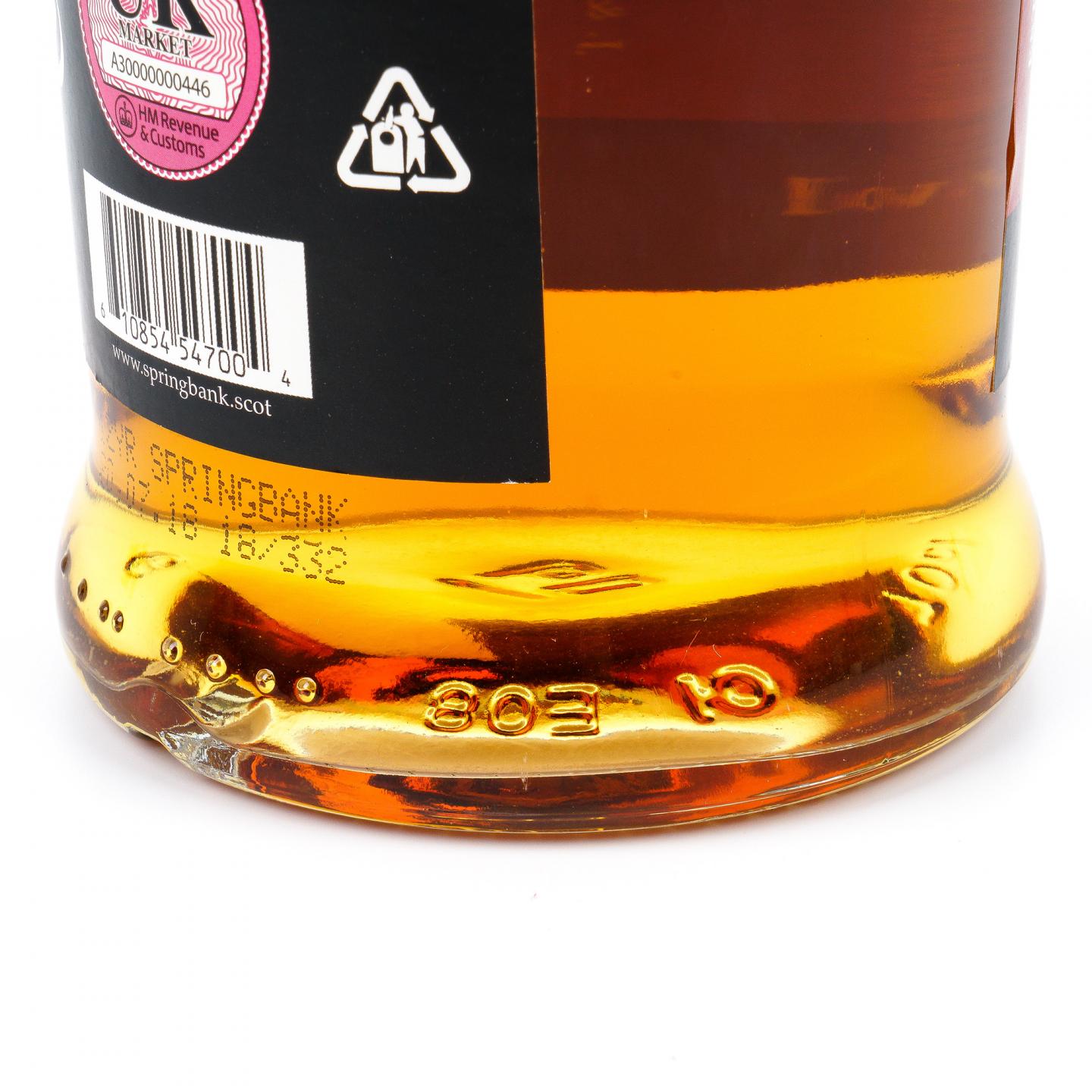 Springbank 云顶 12年 2018 红标 56.2% 桶强