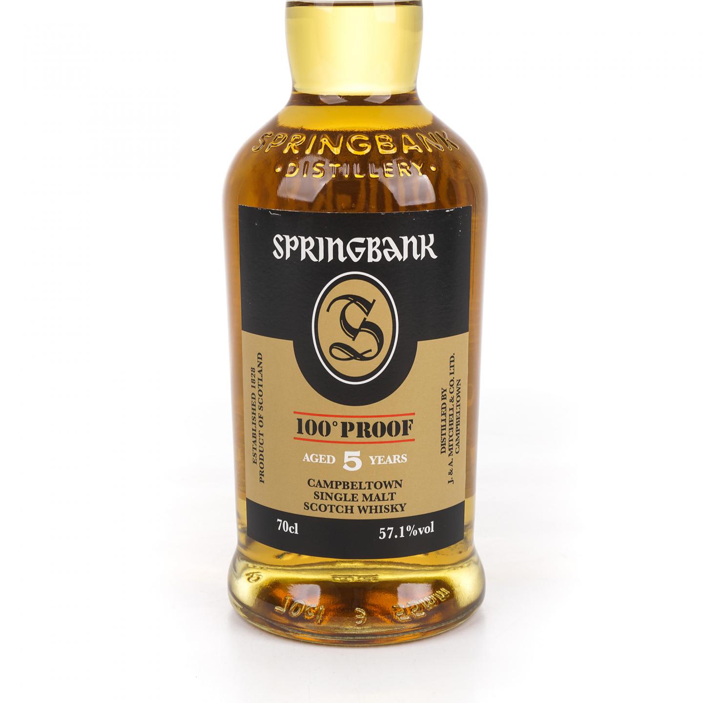Springbank 云顶 5年 100°proof 2025版
