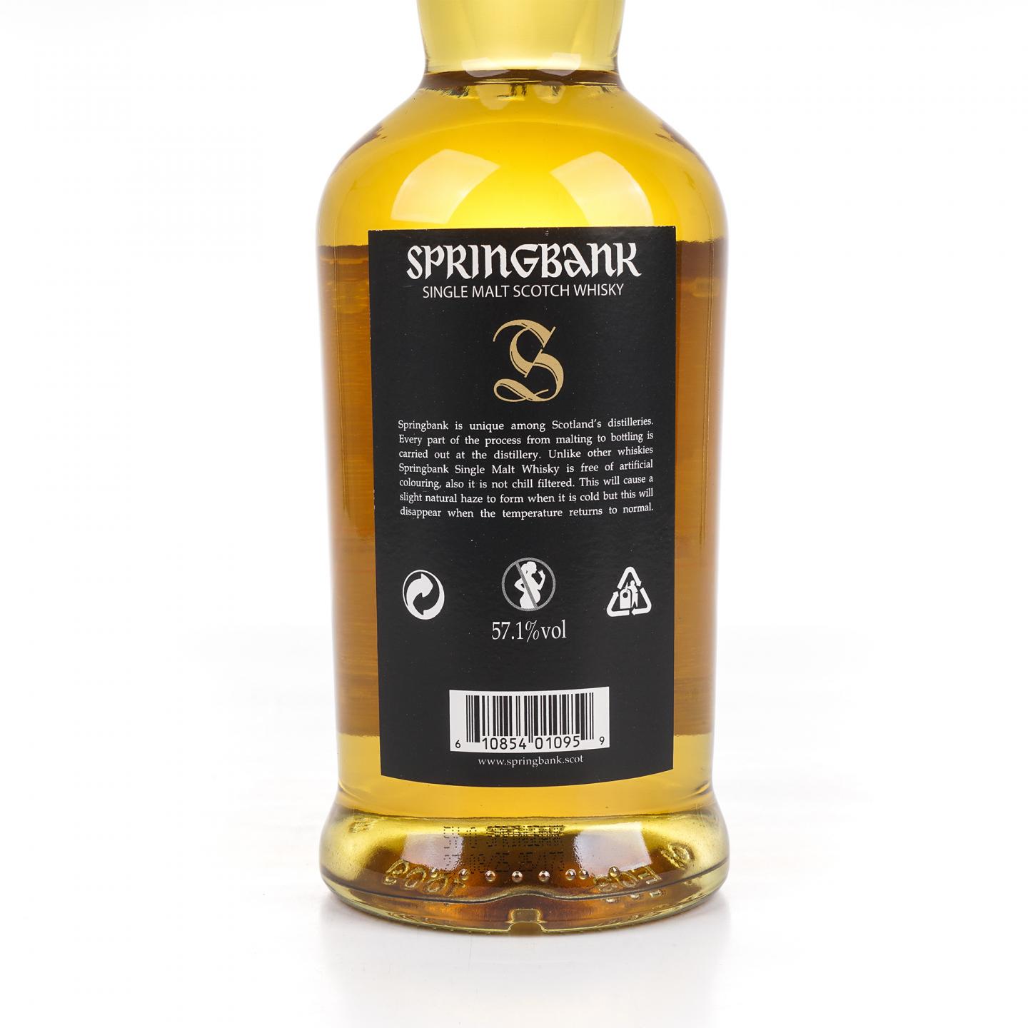 Springbank 云顶 5年 100°proof 2025版