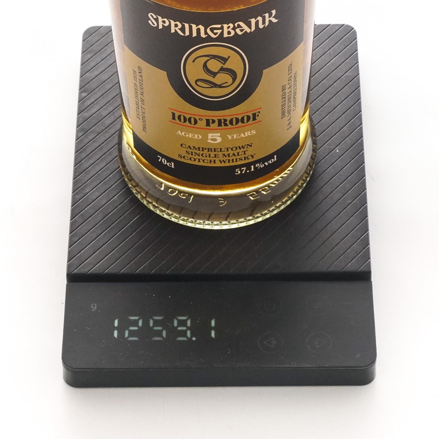 Springbank 云顶 5年 100°proof 2025版