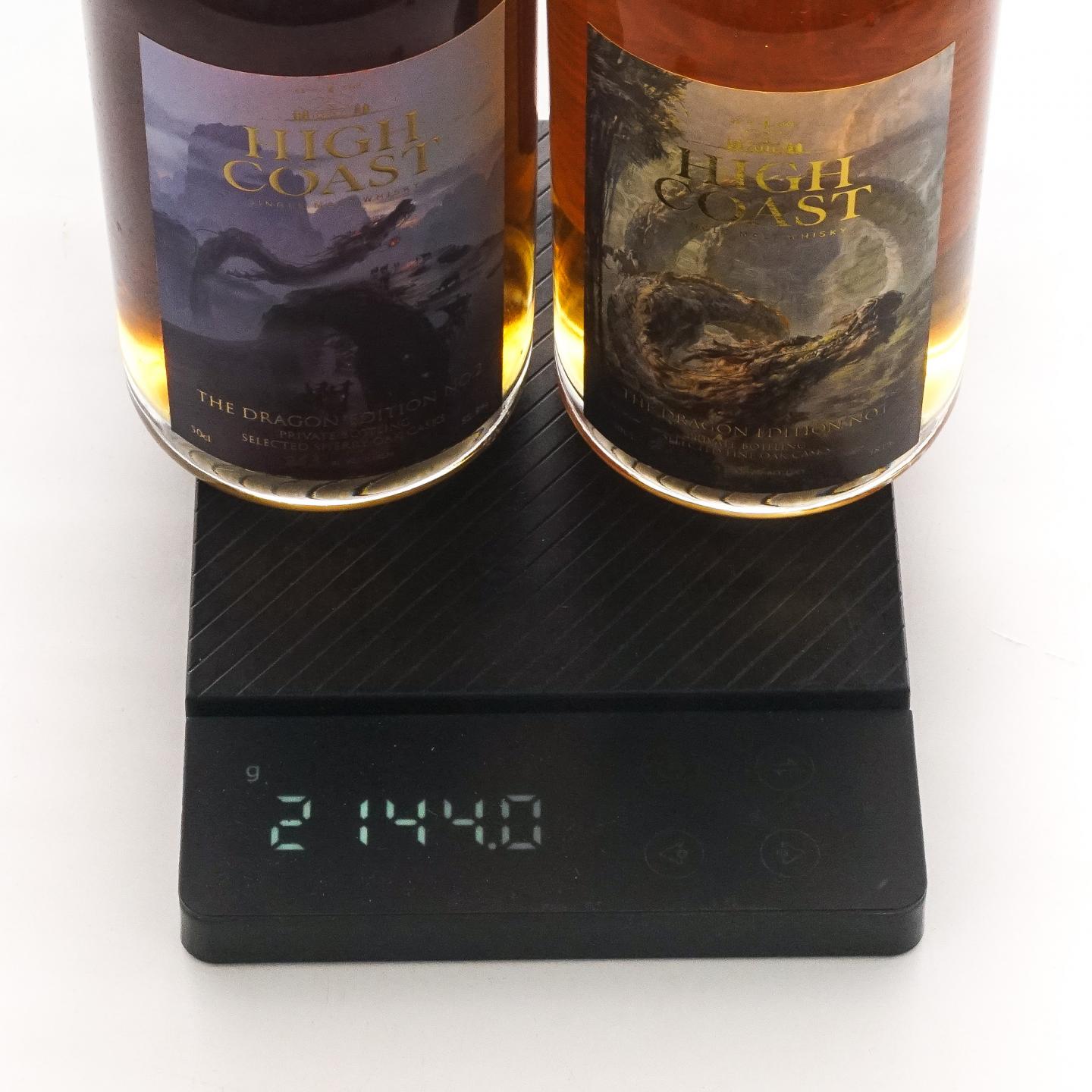 High Coast 海歌 2021/2022 龙系列1-4版 500ml*4 附2瓶小酒版