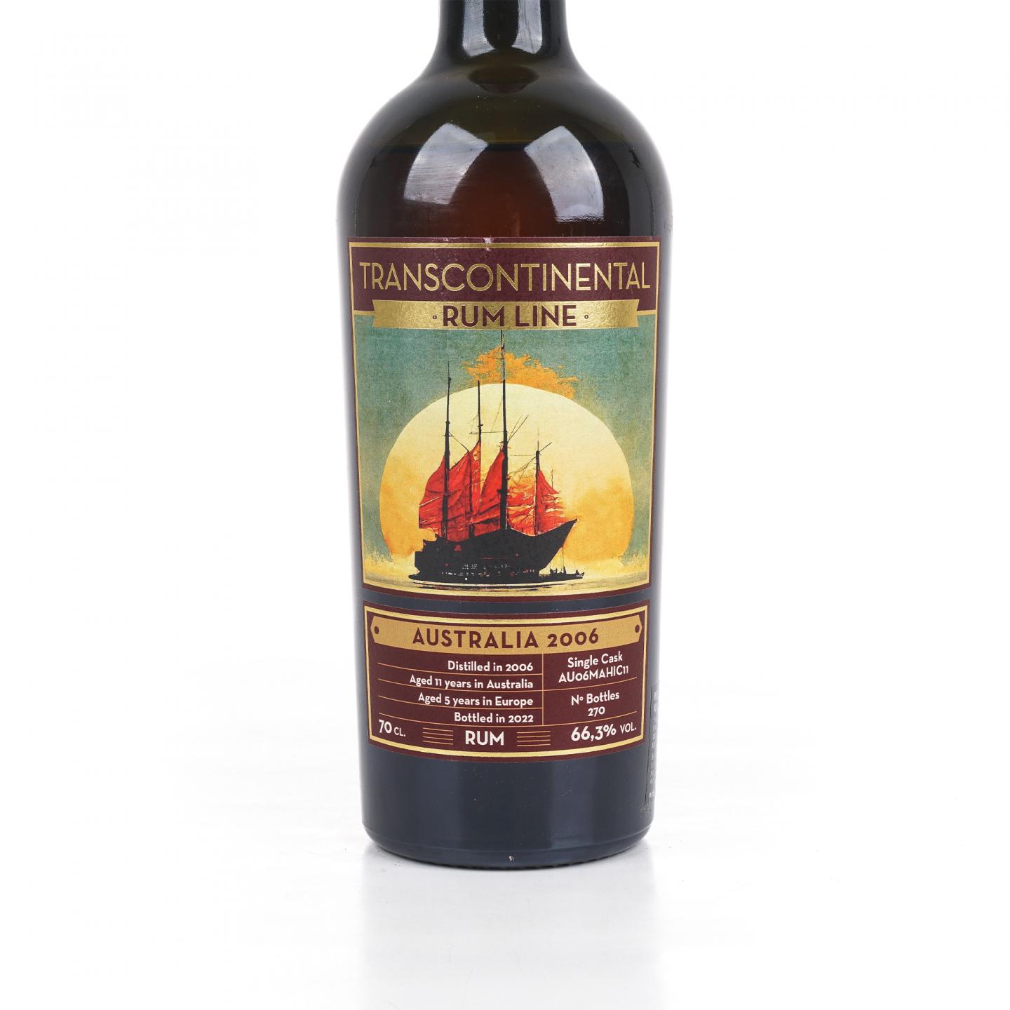 Transcontinental Rum Line 2006-2022 单桶朗姆 LMDW