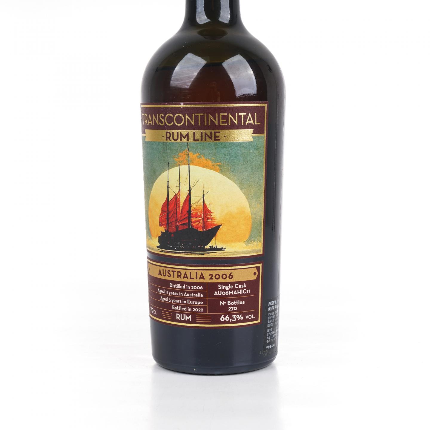 Transcontinental Rum Line 2006-2022 单桶朗姆 LMDW