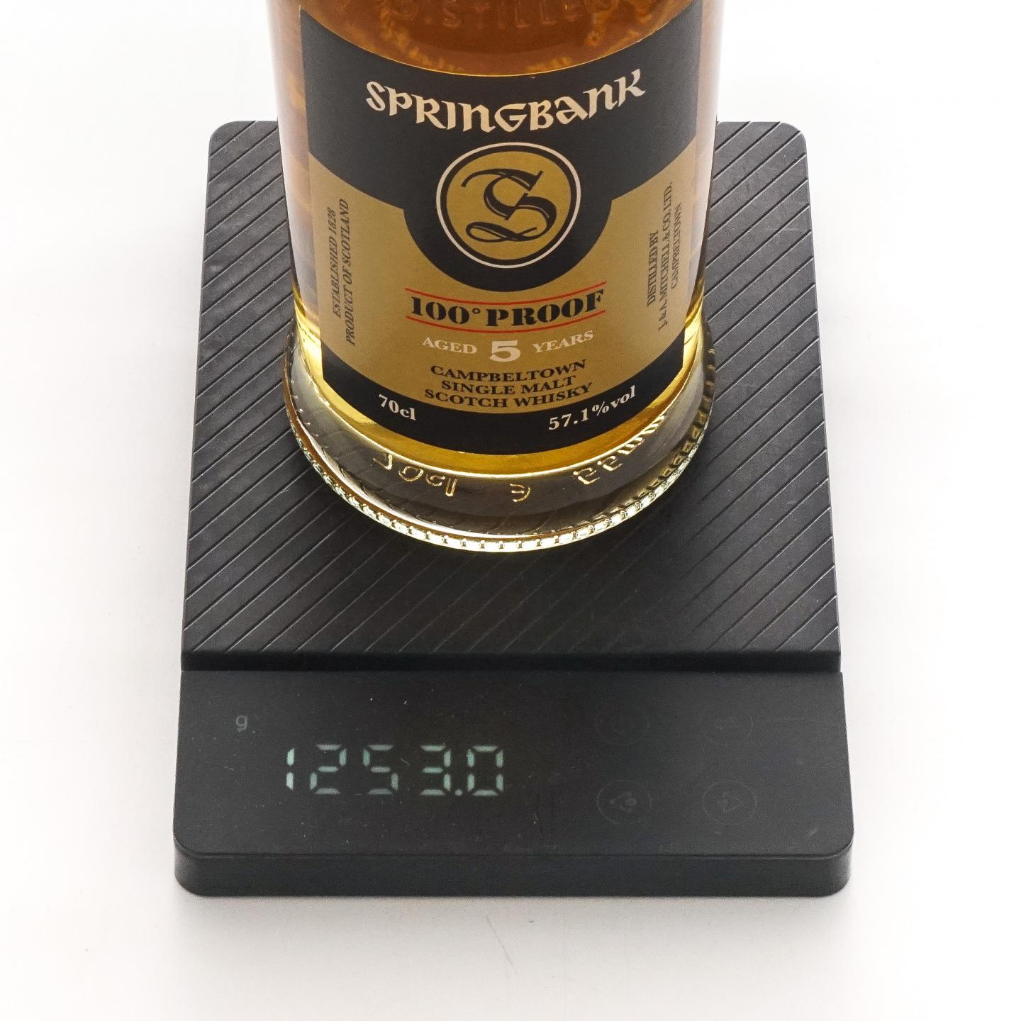 Springbank 云顶 5年 100°proof 2025版