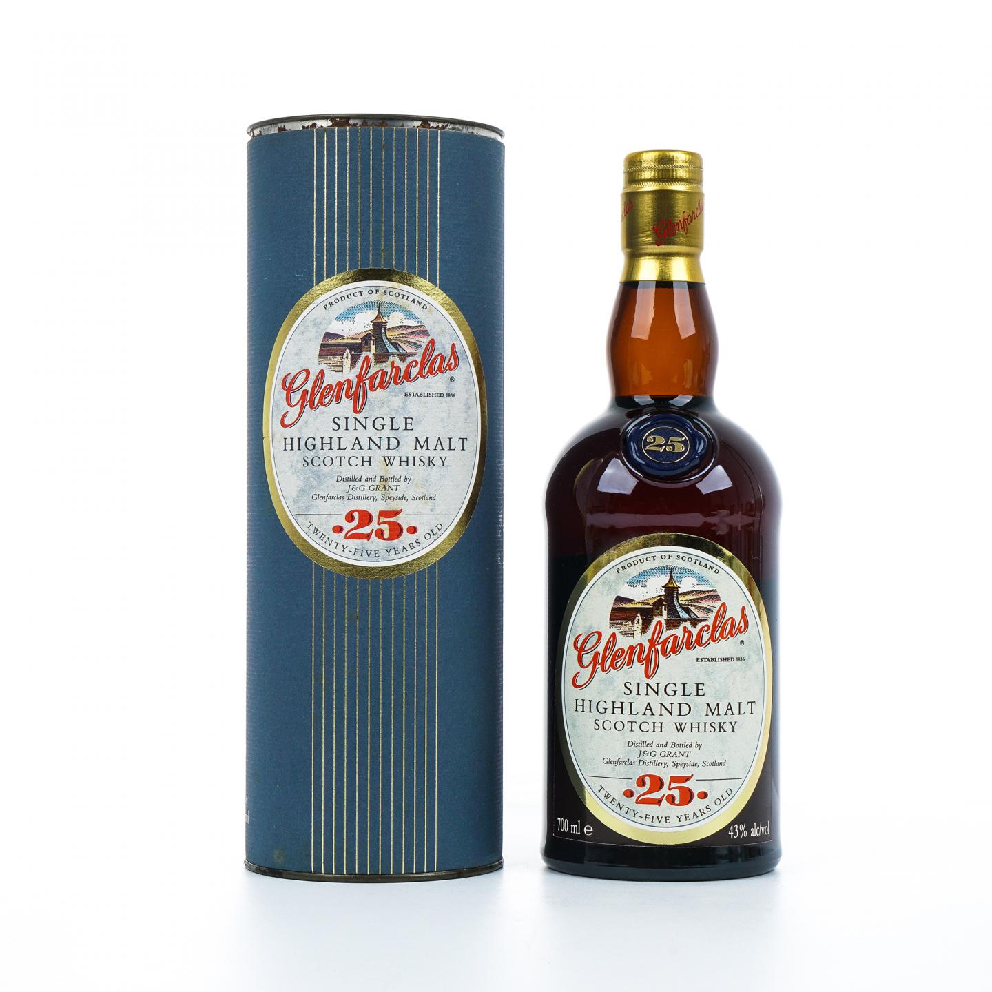 Glenfarclas 格兰花格 25年 圆筒