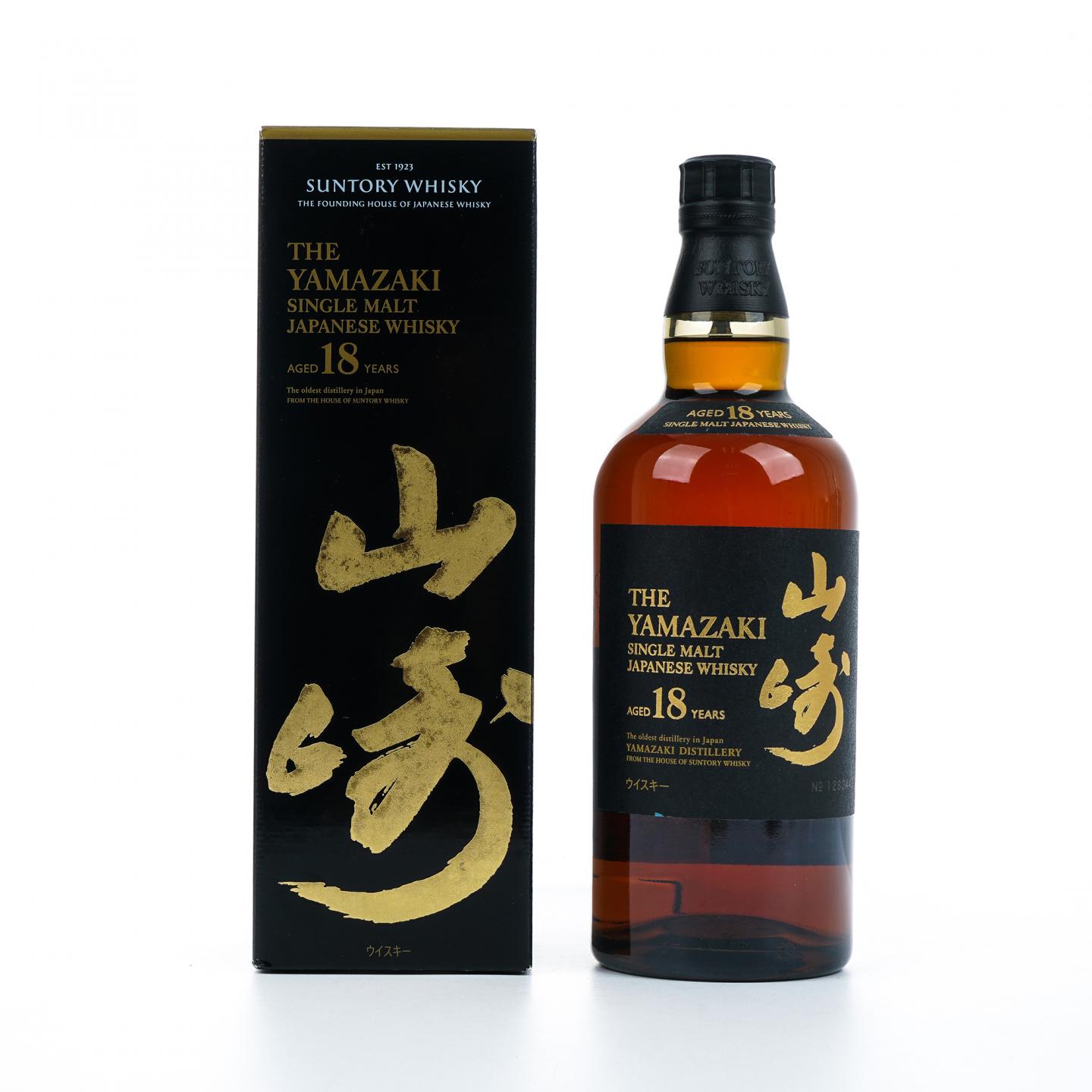 山崎 18年 金字黑标 Single Malt
