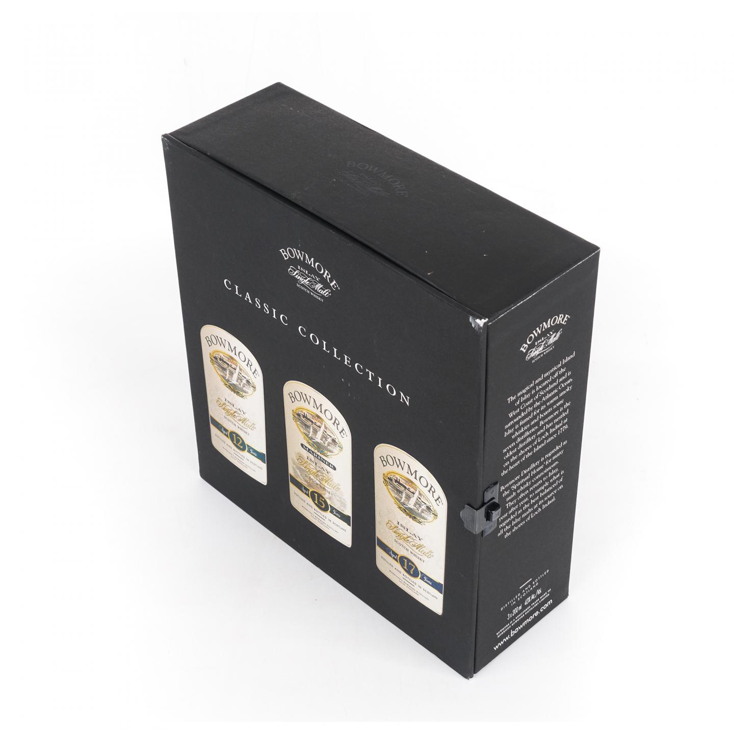 【中样】Bowmore 波摩 海鸥标 12/15/17年 200ml*3瓶组