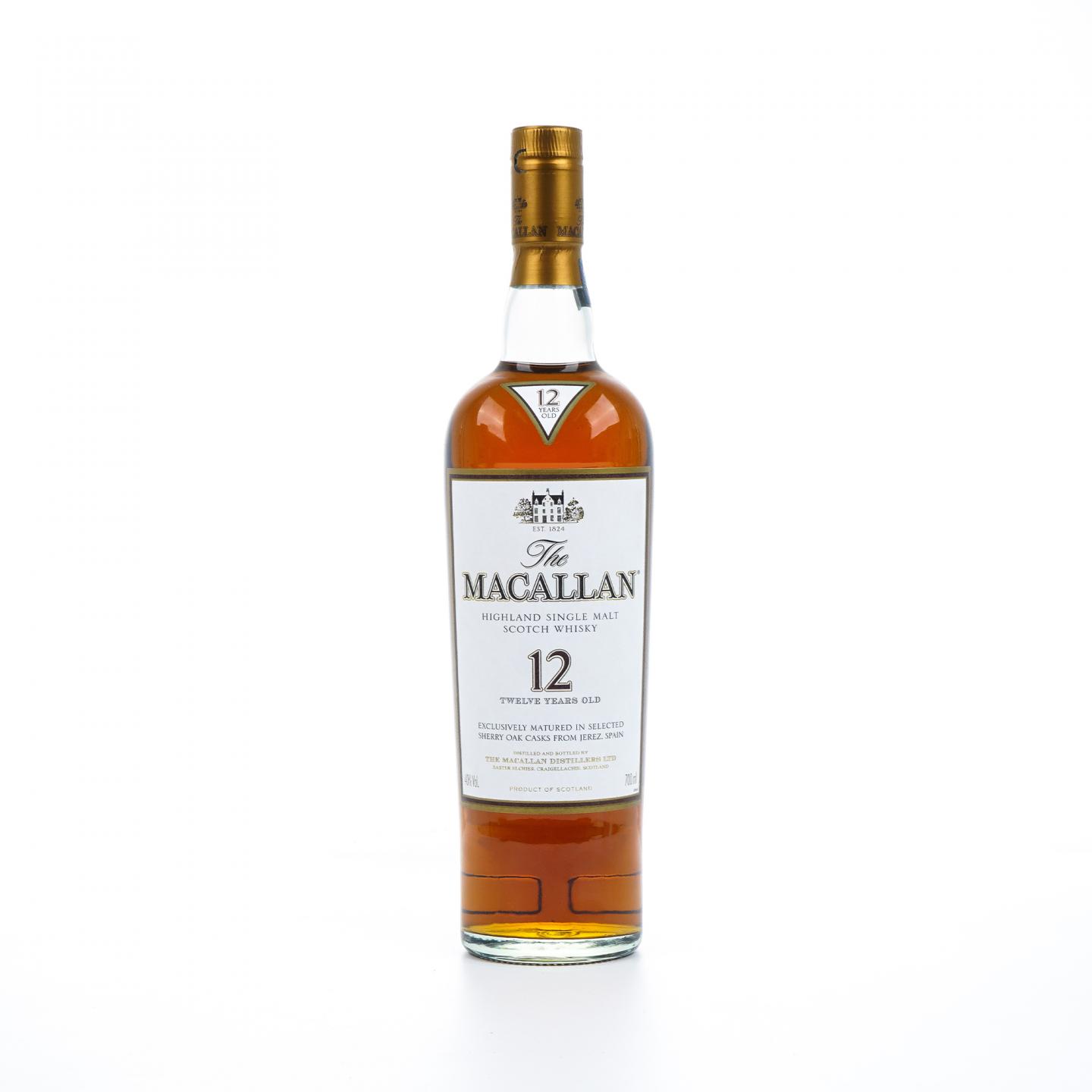 Macallan 麦卡伦 12年 雪莉桶 700ml