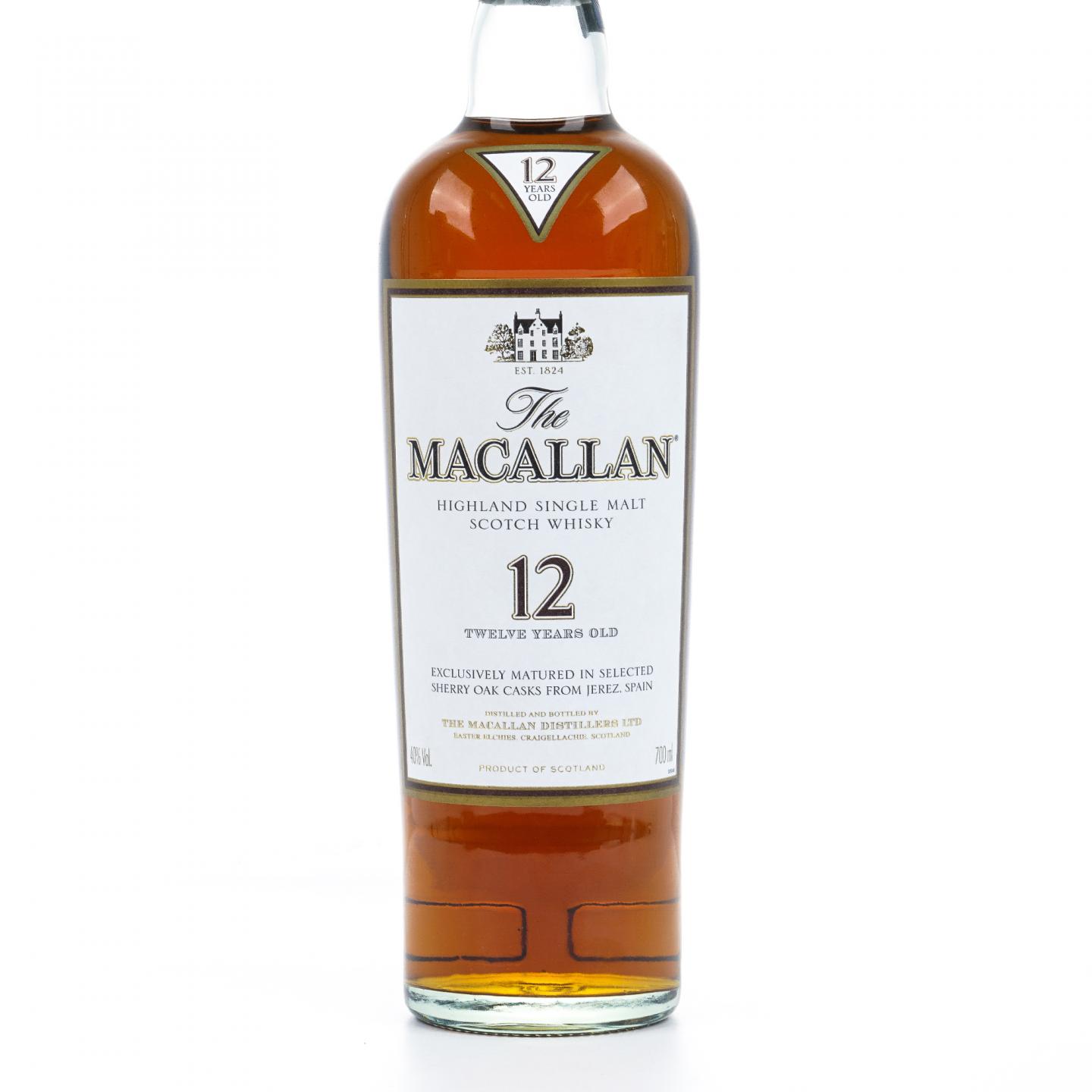 Macallan 麦卡伦 12年 雪莉桶 700ml