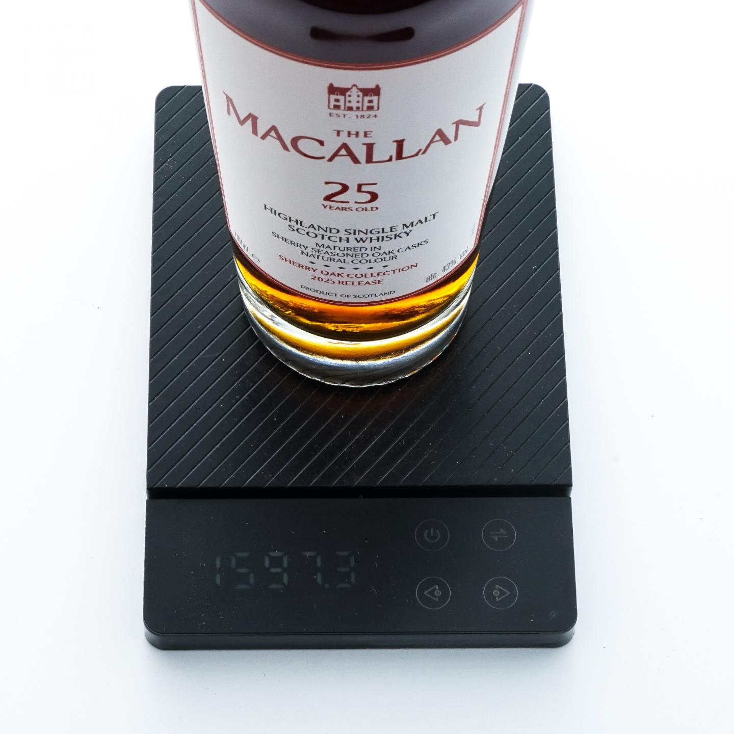 Macallan 麦卡伦 25年 2025 雪莉桶 木礼盒 43%