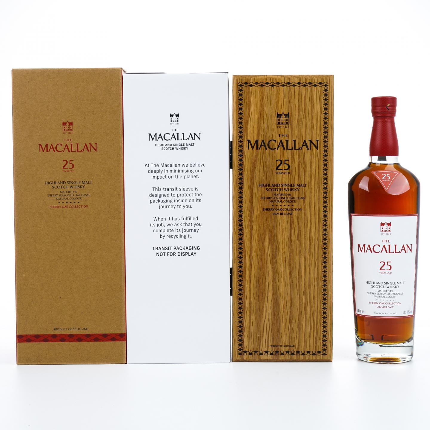 Macallan 麦卡伦 25年 2025 Sherry Oak Collection