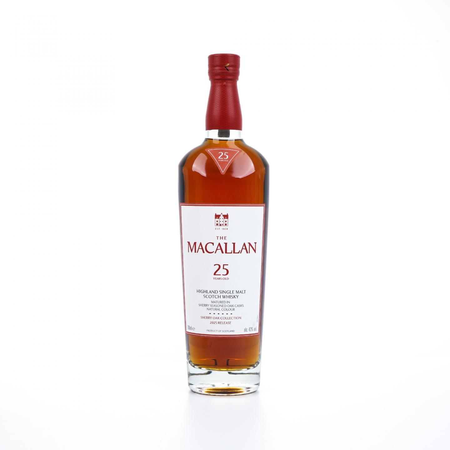Macallan 麦卡伦 25年 2025 Sherry Oak Collection