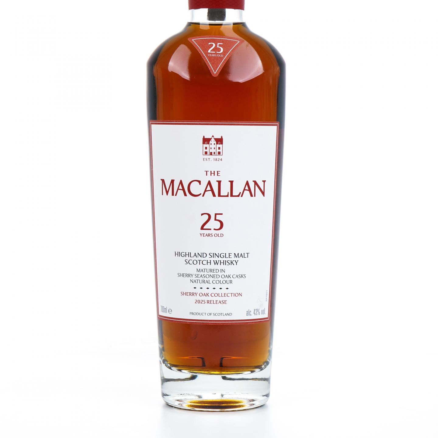 Macallan 麦卡伦 25年 2025 Sherry Oak Collection