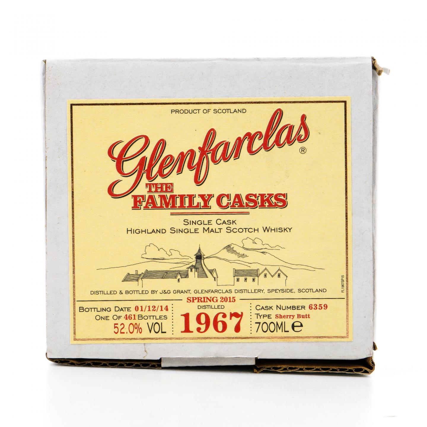 格兰花格 1967-2014 家族桶#6359 雪莉桶 礼盒