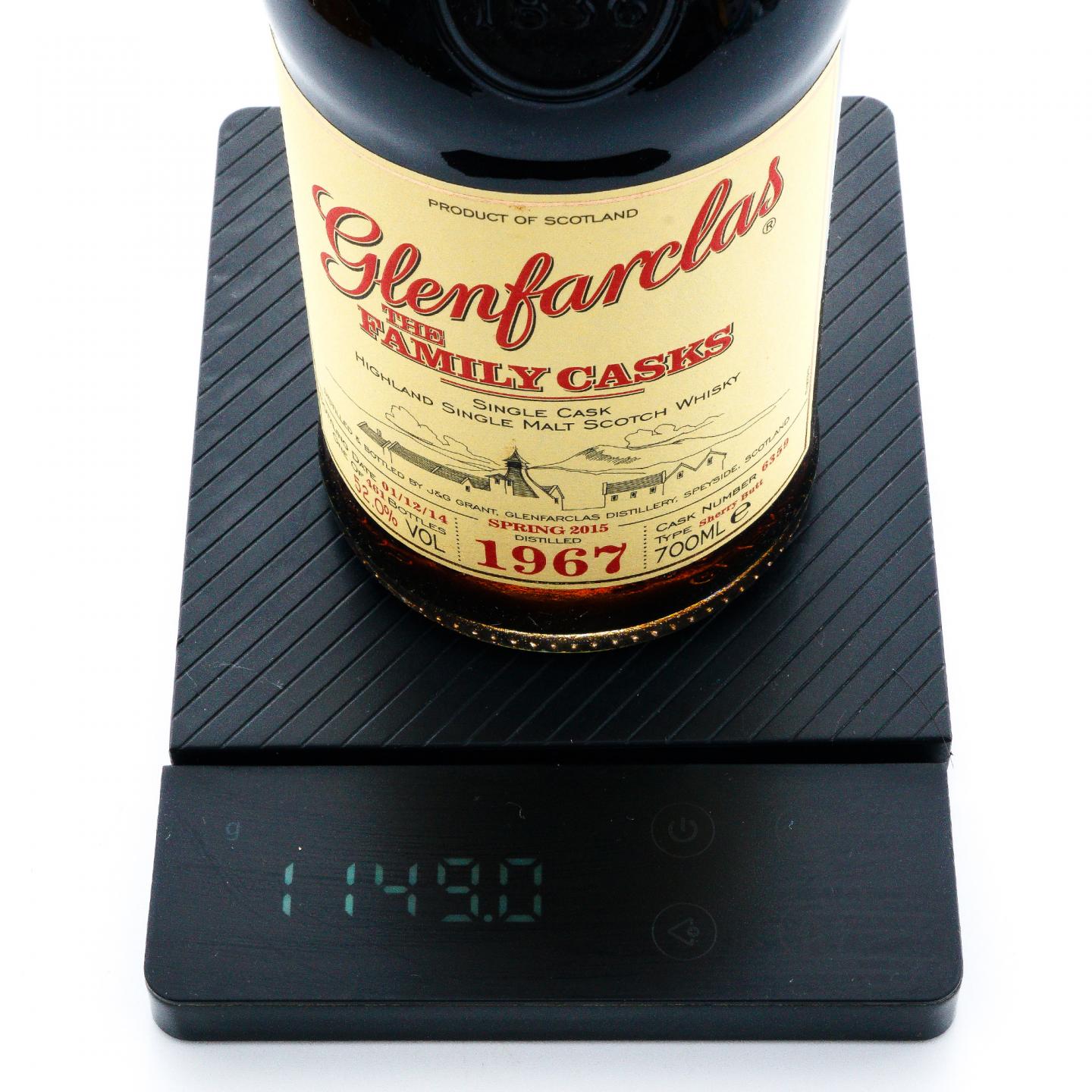 格兰花格 1967-2014 家族桶#6359 雪莉桶 礼盒