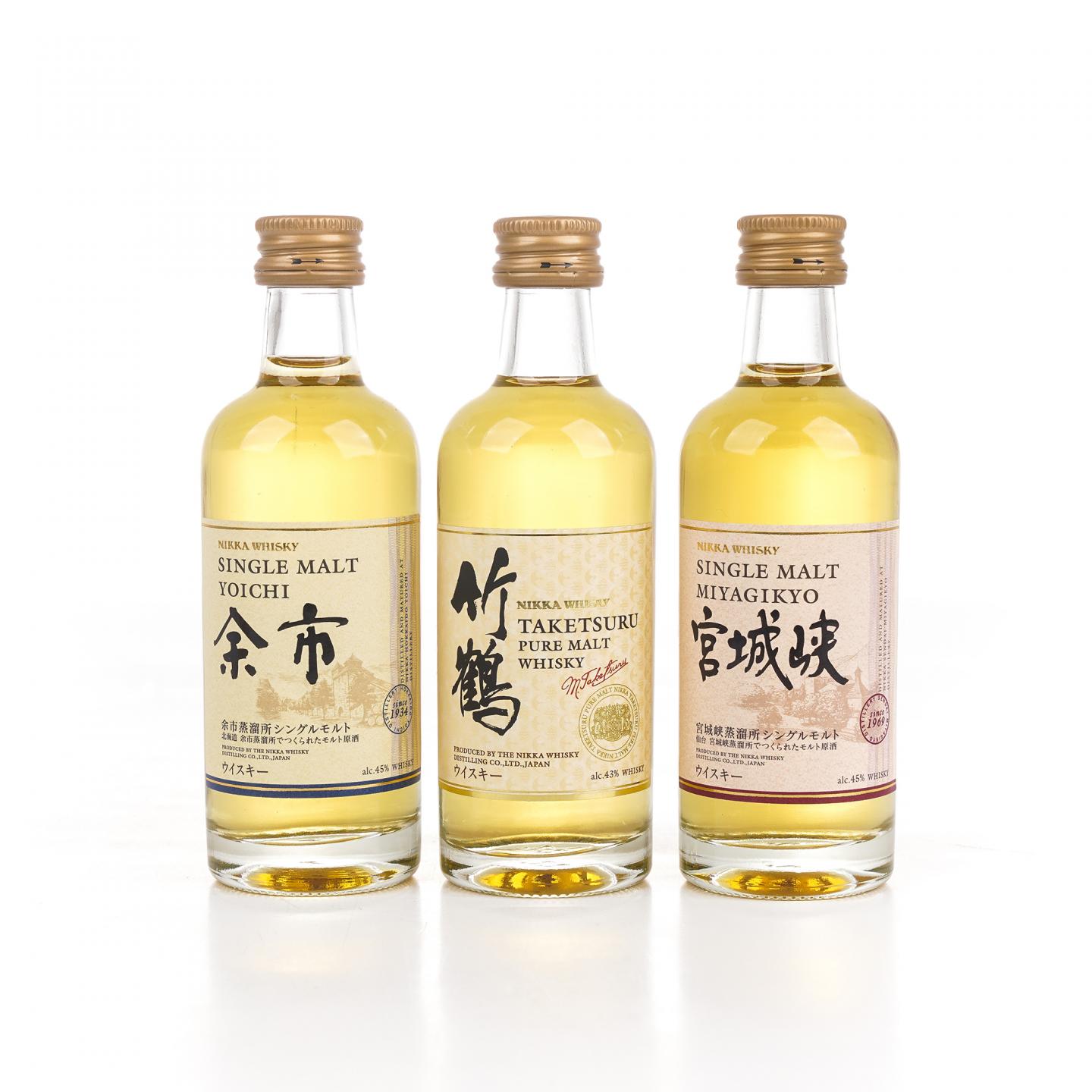 【酒版】Nikka VSOP/威士忌 经典迷你套装 5瓶*50ml