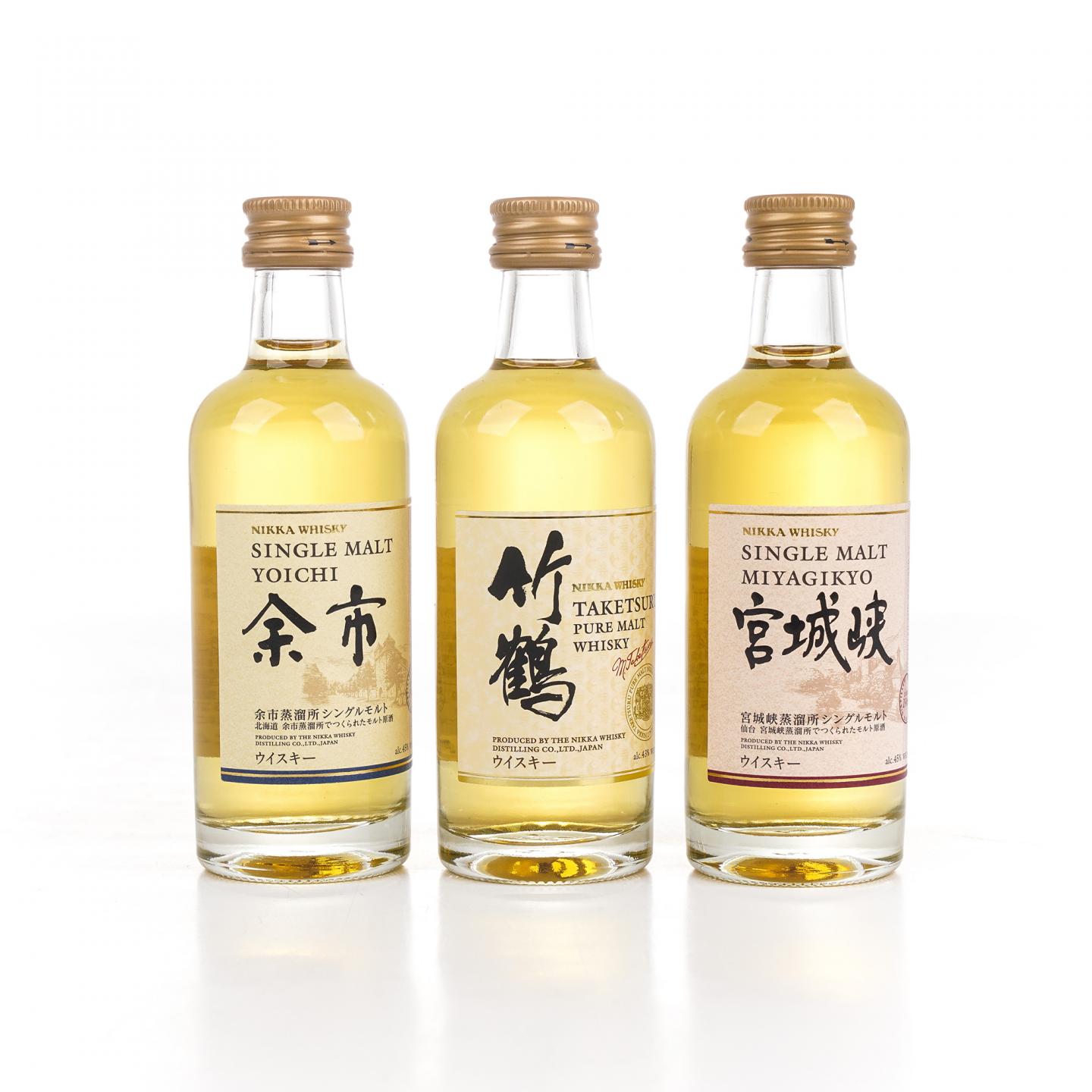 【酒版】Nikka VSOP/威士忌 经典迷你套装 5瓶*50ml