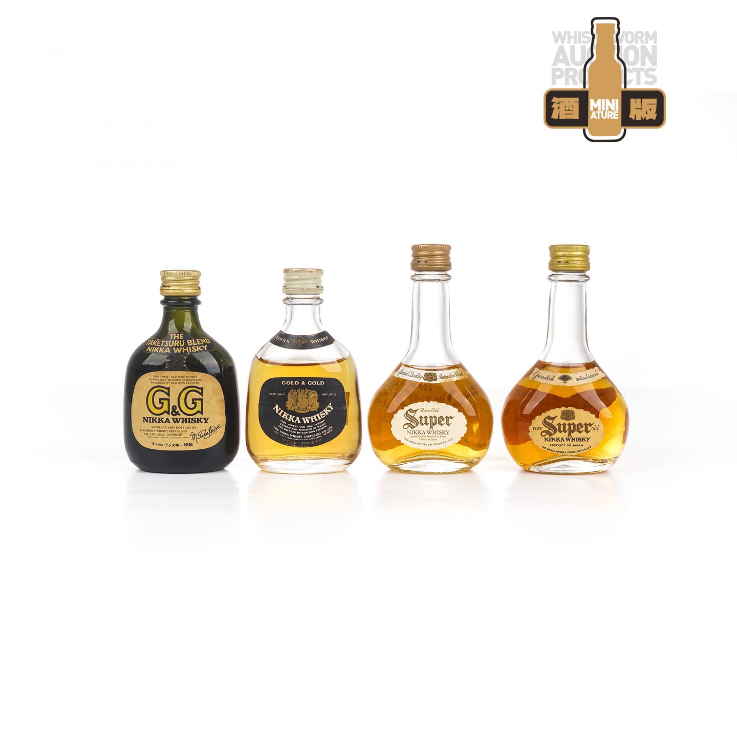 【酒版】Nikka 经典调和威士忌 4瓶*50ml