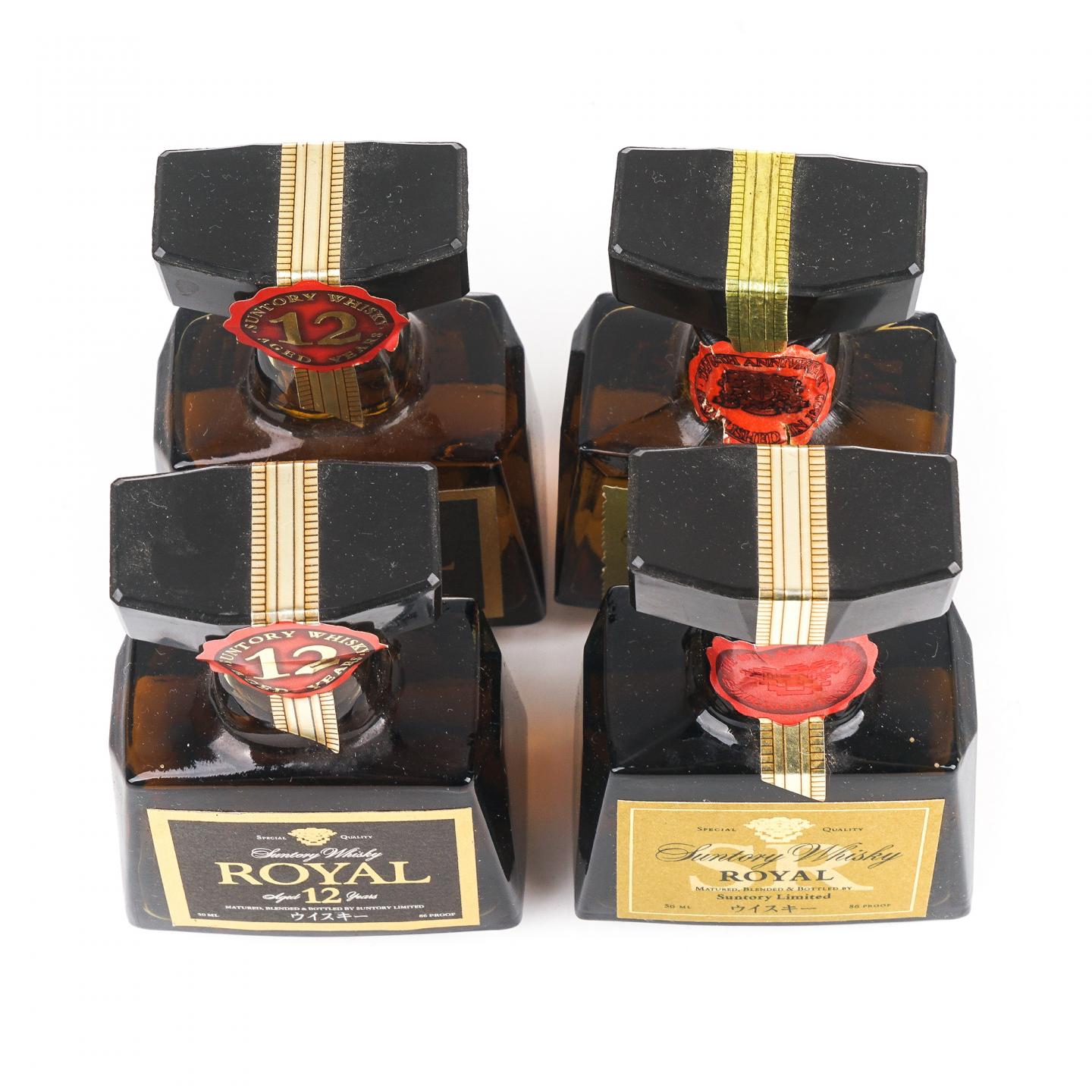 【酒版】三得利 ROYAL系列+户河内 经典迷你威士忌套装 6瓶*50ml