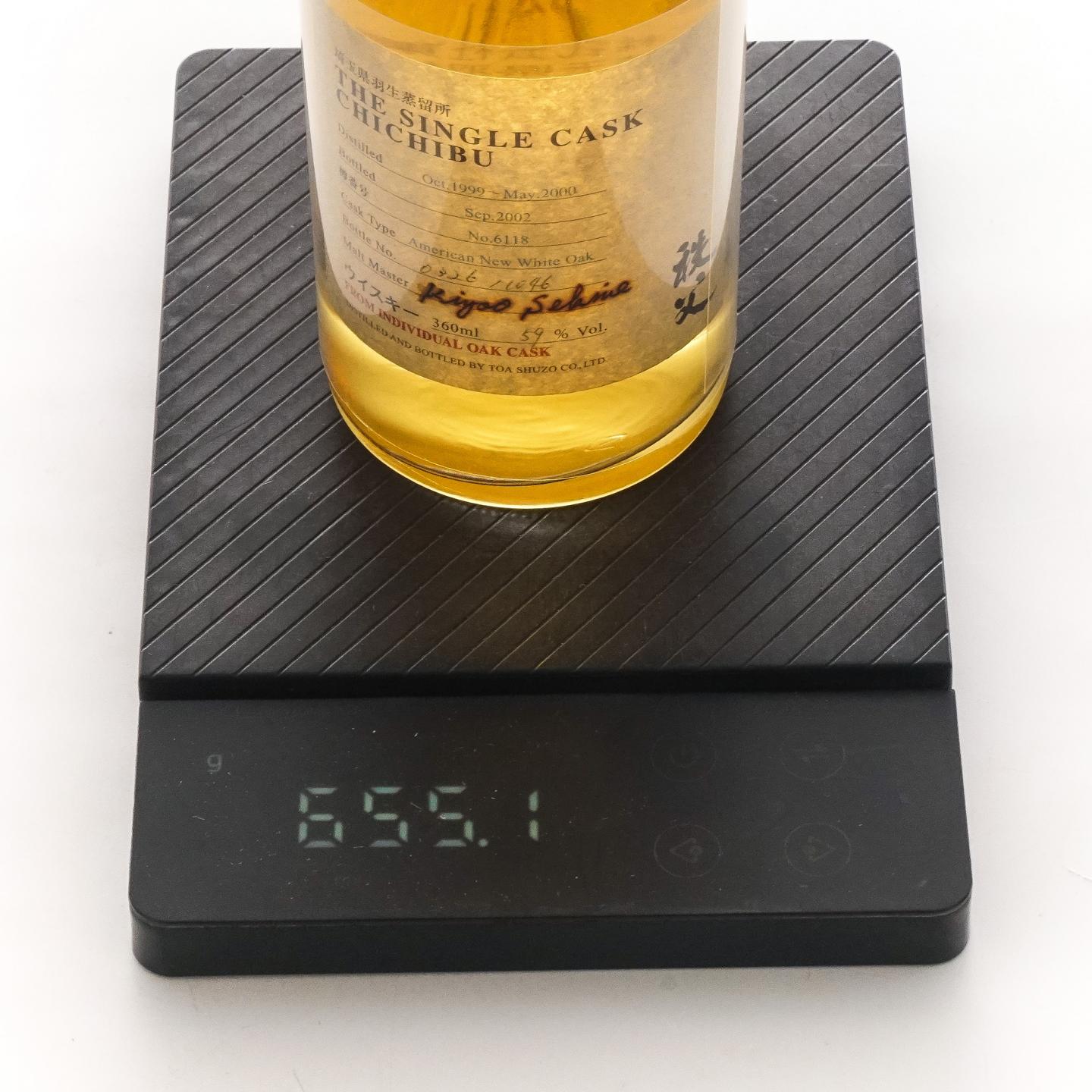 羽生蒸馏所 THE SINGLE CASK CHICHIBU 樽番号#6118 360ml