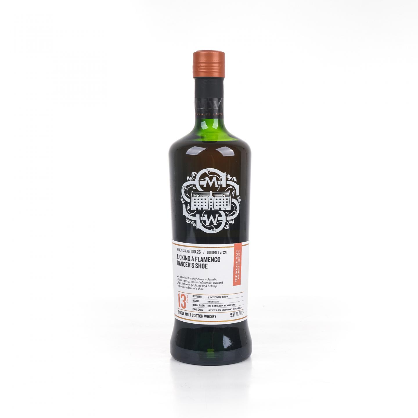 SMWS 100.26 斯特拉斯米尔 13年 2007 雪莉桶后熟