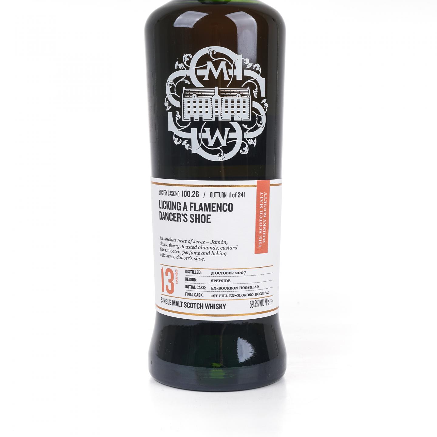 SMWS 100.26 斯特拉斯米尔 13年 2007 雪莉桶后熟