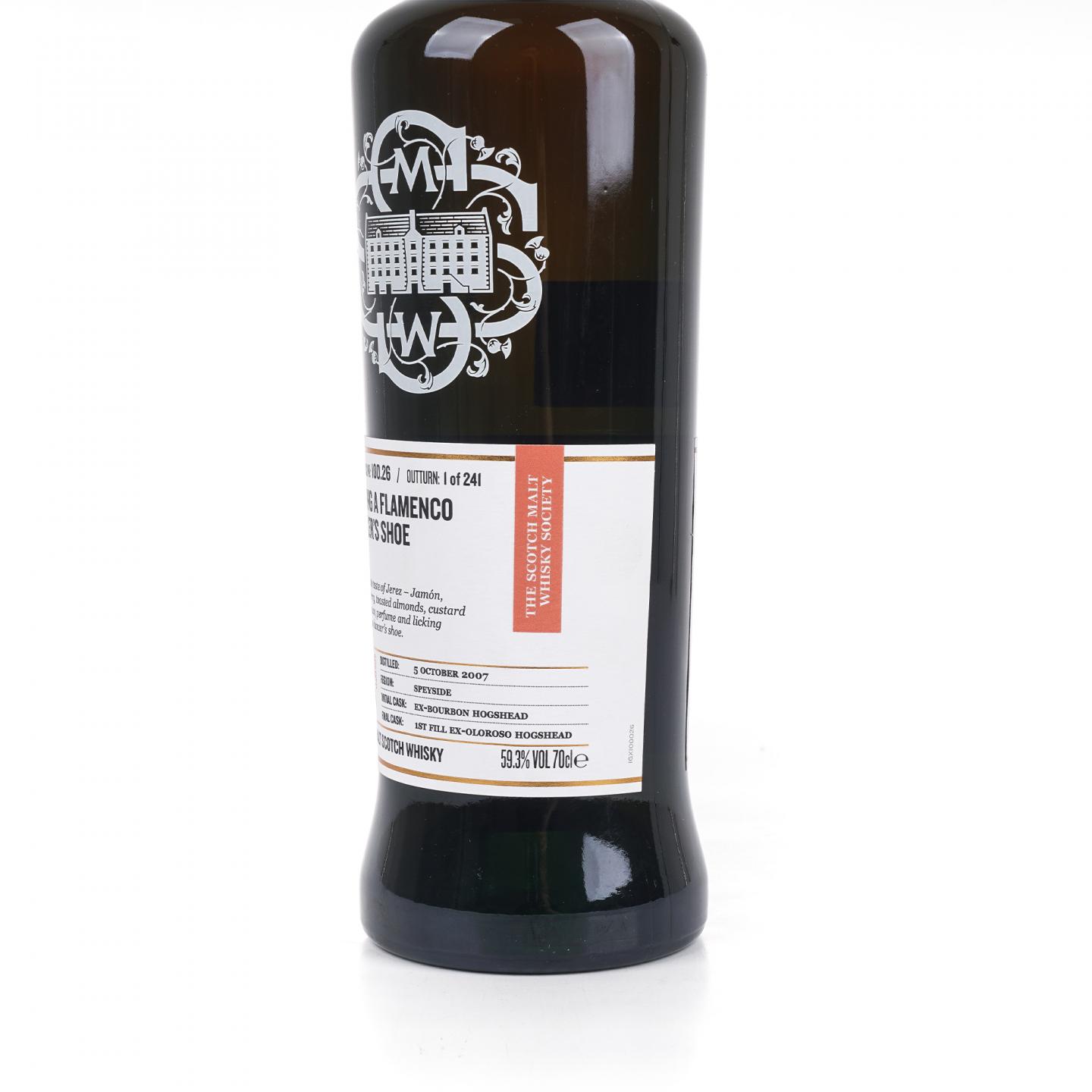 SMWS 100.26 斯特拉斯米尔 13年 2007 雪莉桶后熟