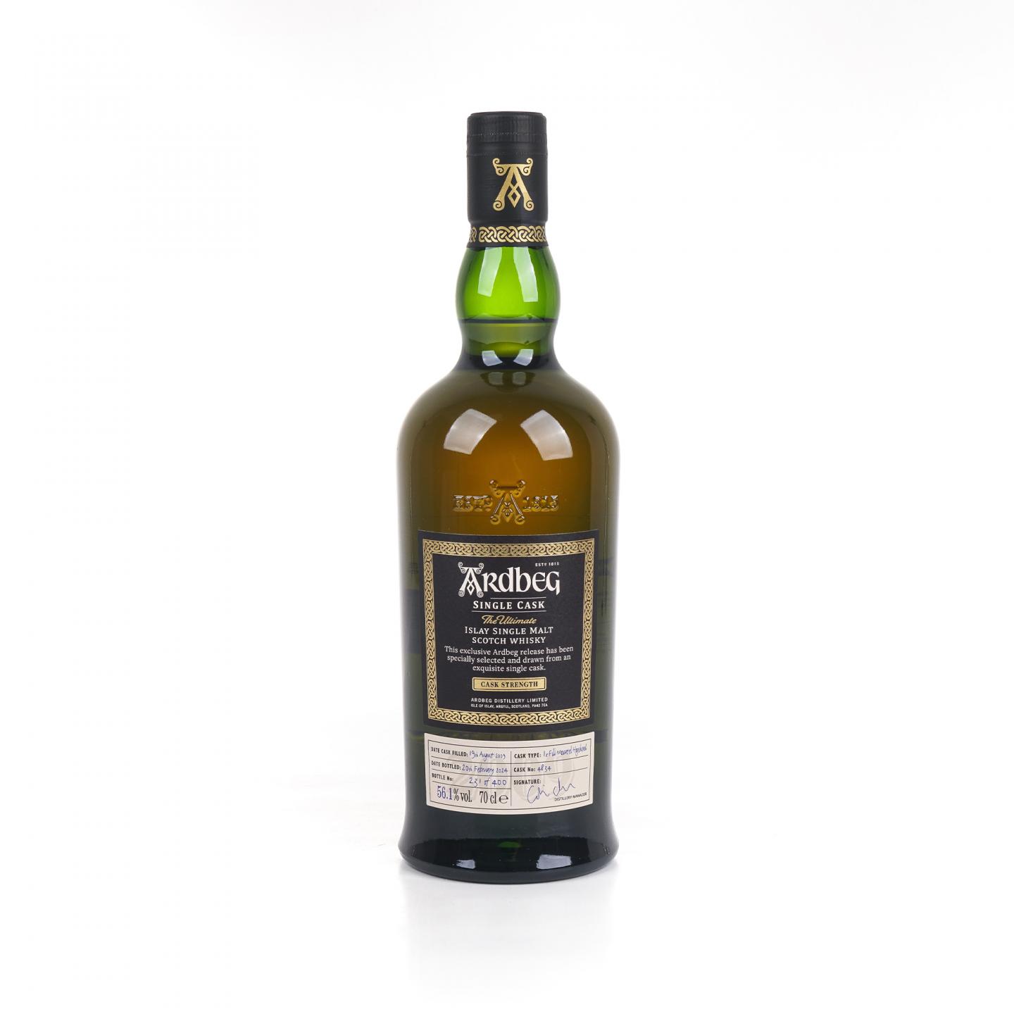 Ardbeg 阿贝 2009-2024 单桶 桶强#4834
