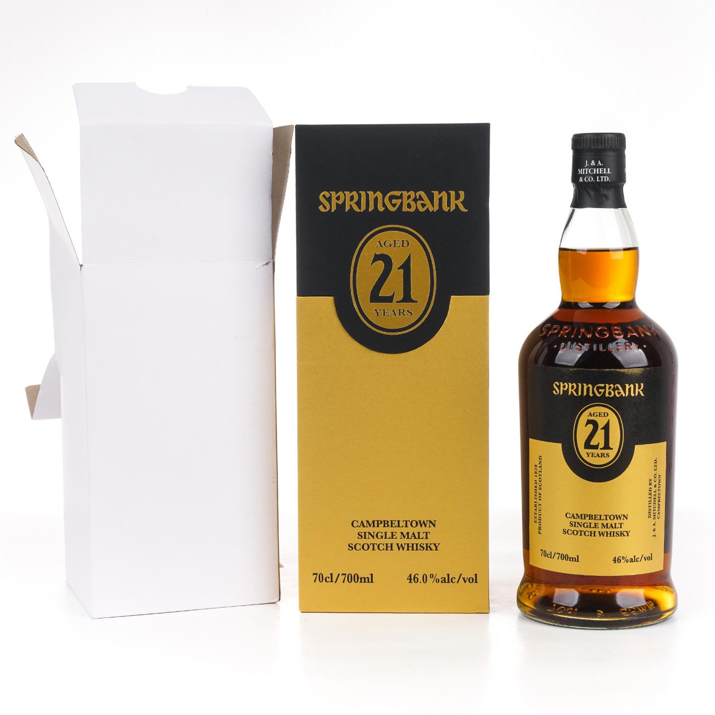 Springbank 云顶 21年 2025版