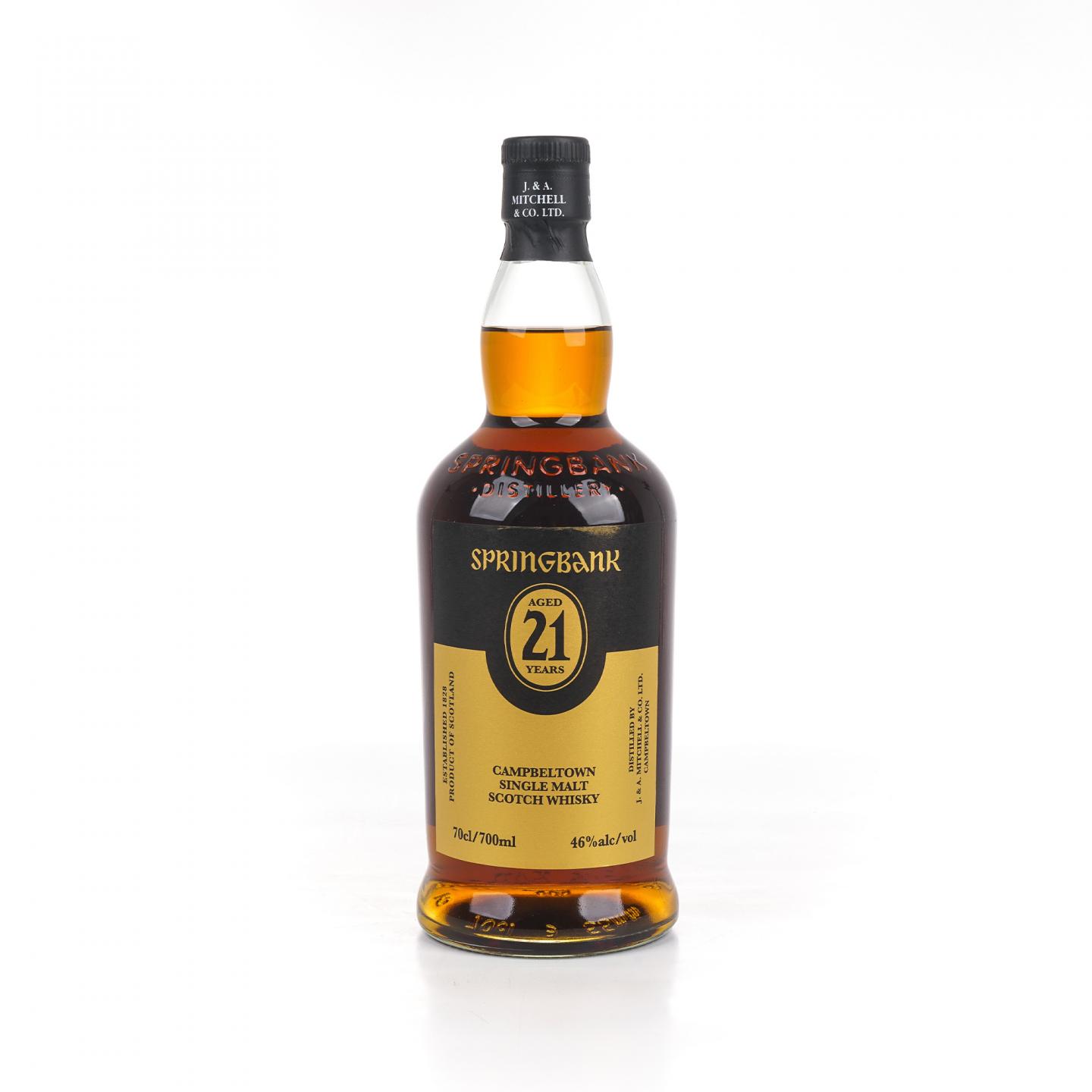 Springbank 云顶 21年 2025版