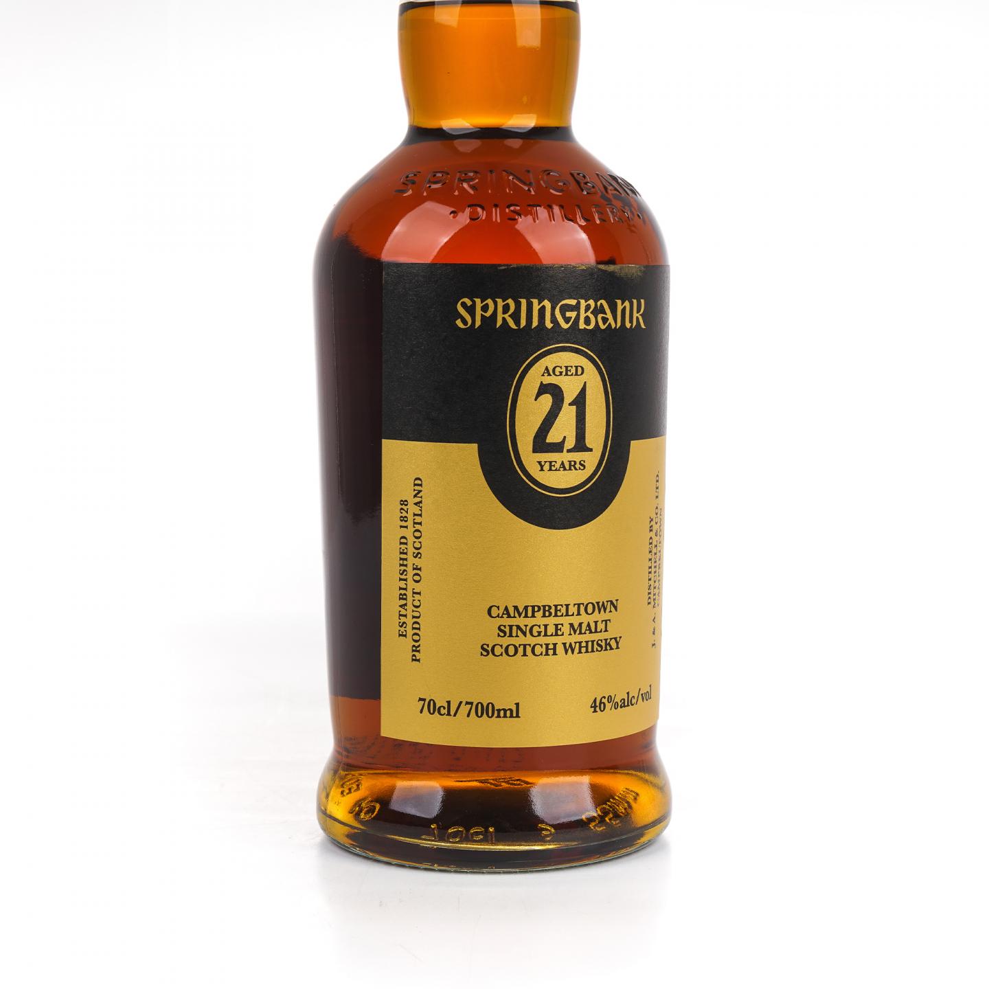 Springbank 云顶 21年 2025版