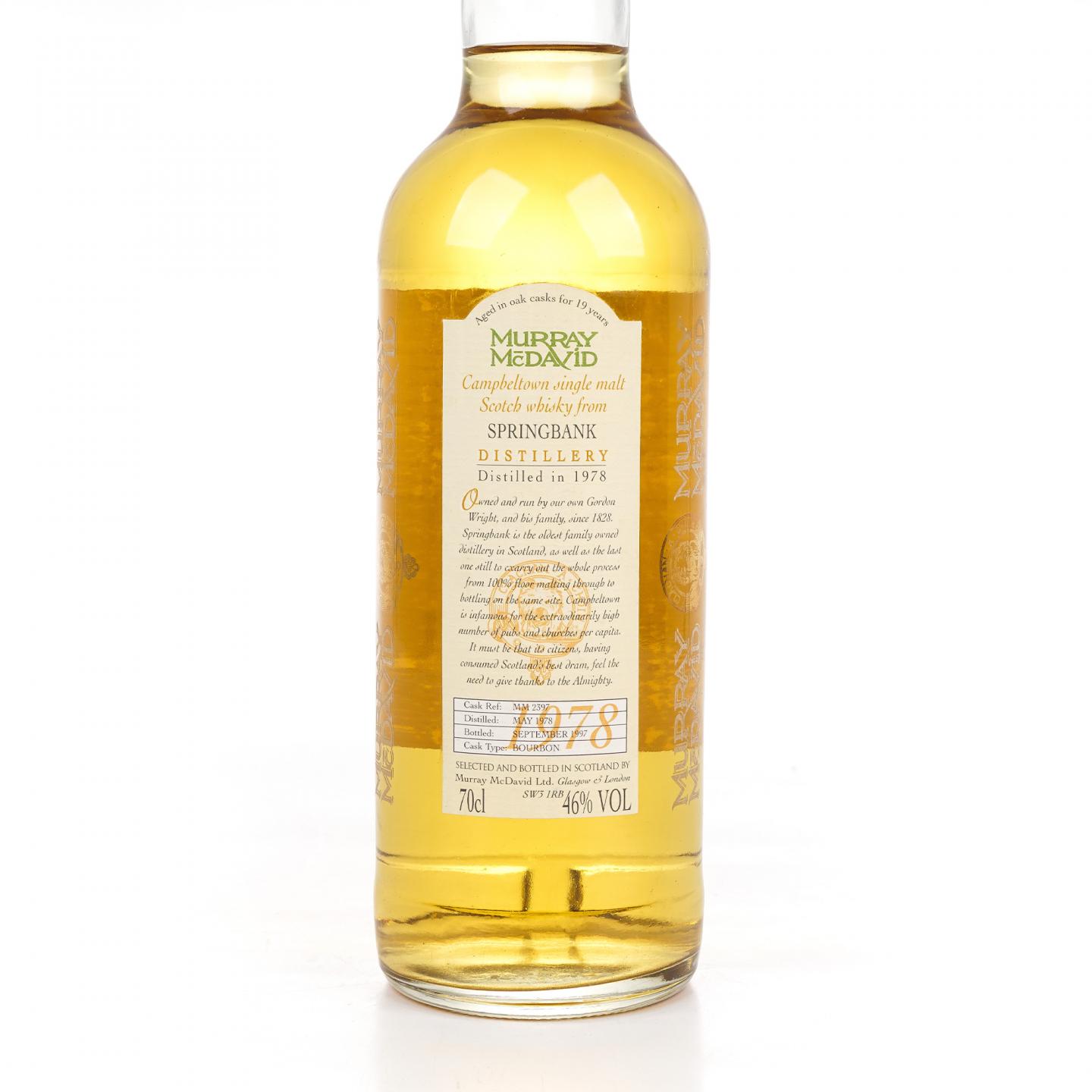 Springbank 云顶 19年 1978-1997 MM