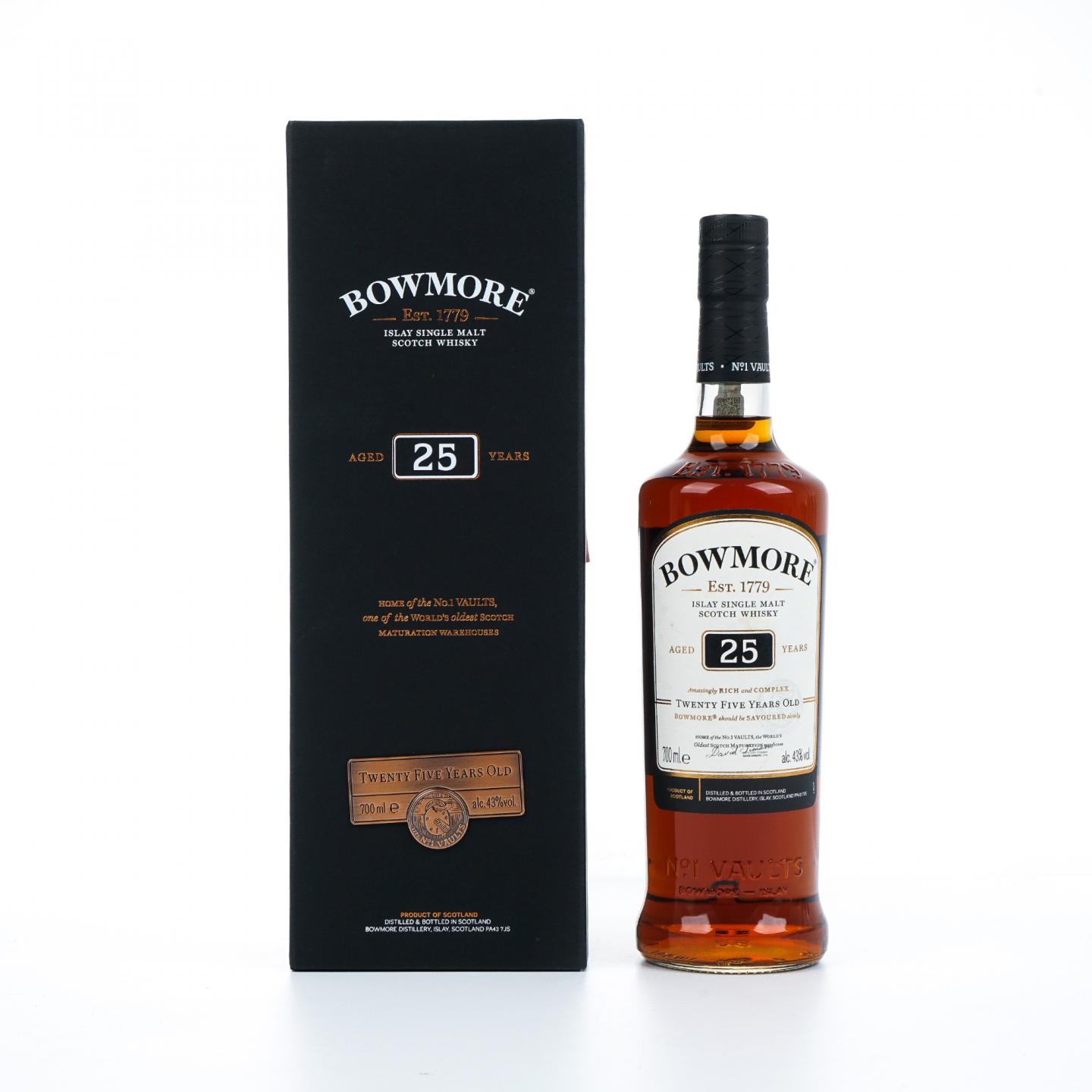 Bowmore 波摩 25年 2022 行货 单一麦芽