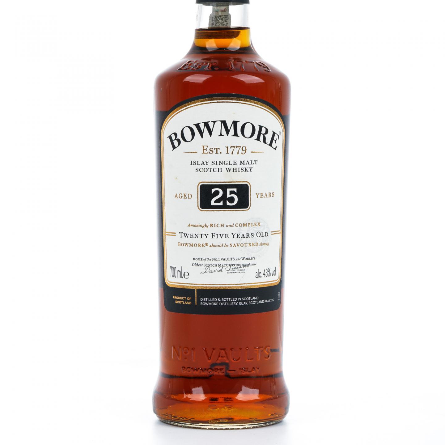 Bowmore 波摩 25年 2022 行货 单一麦芽