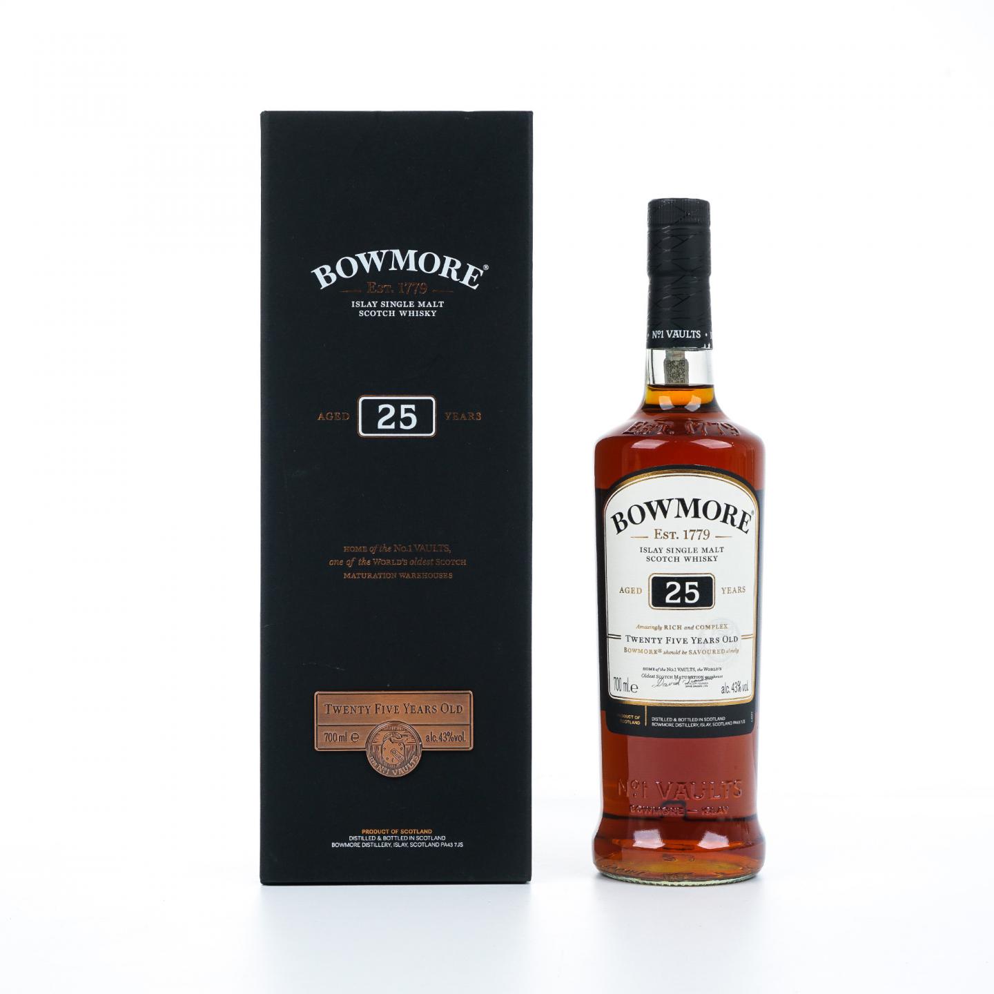 Bowmore 波摩 25年 2022 行货 单一麦芽 700ml