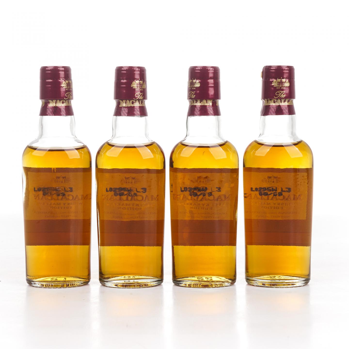 【酒版】Macallan 麦卡伦 1824系列 Whisky Maker's Edition 12瓶组*50ml