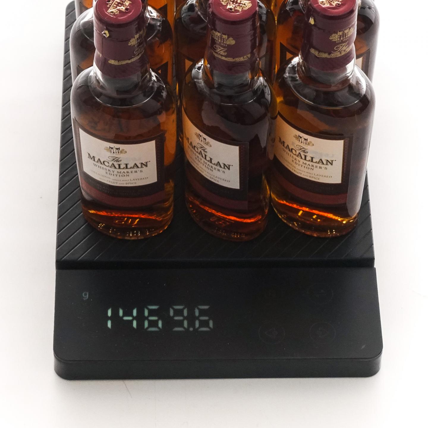 【酒版】Macallan 麦卡伦 1824系列 Whisky Maker's Edition 12瓶组*50ml