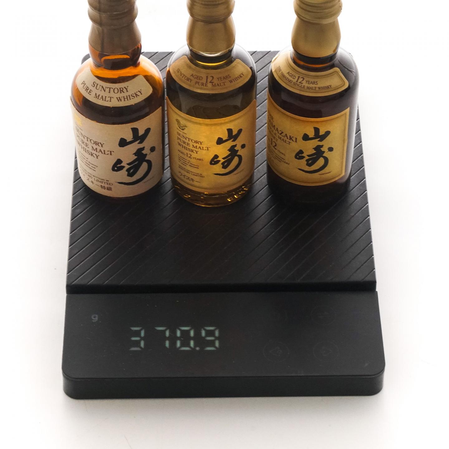 【酒版】山崎 Pure Malt/Single Malt 3支组*50ml