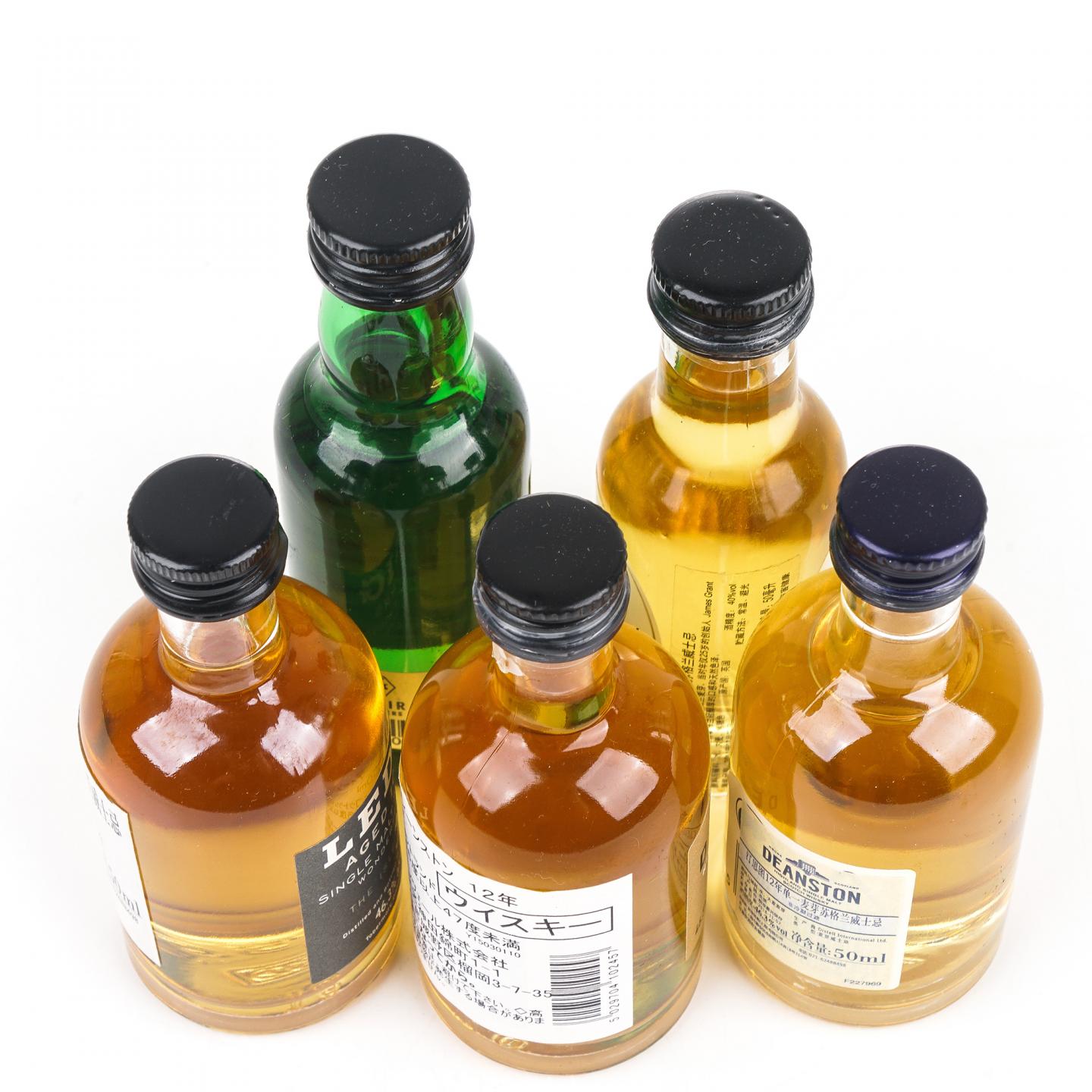 【酒版】Port Askaig/格兰冠/里爵/丁斯顿 5瓶组*50ml