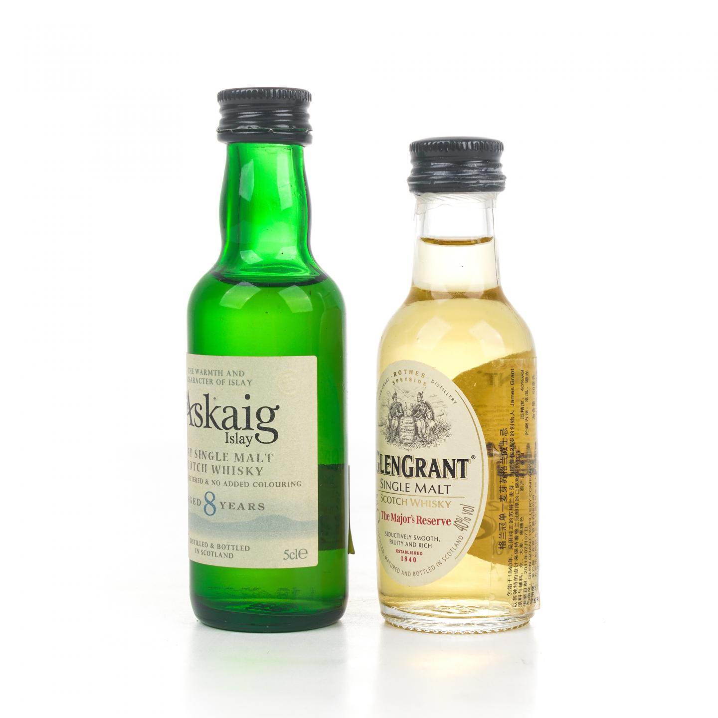 【酒版】Port Askaig/格兰冠/里爵/丁斯顿 5瓶组*50ml