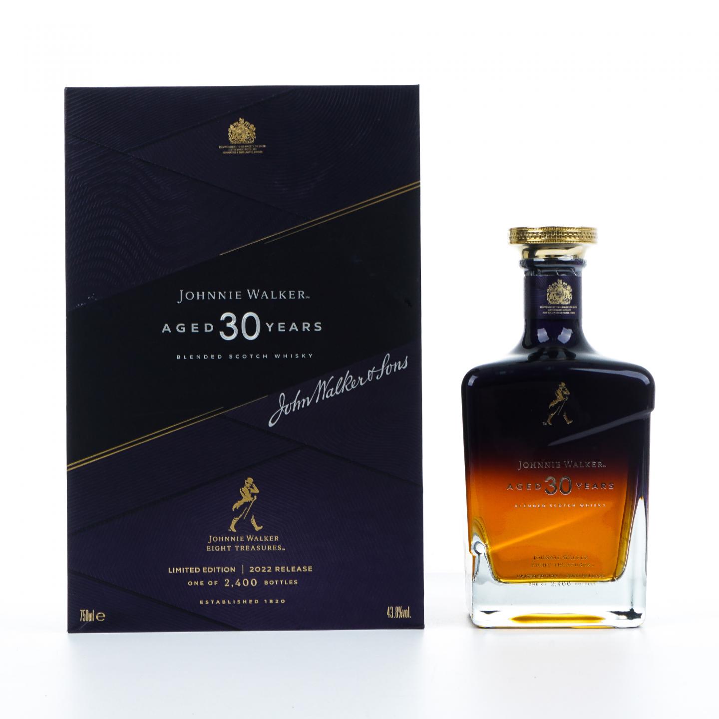 Johnnie Walker 尊尼获加 30年 2022 紫金臻选系列 调和 行货 750ml