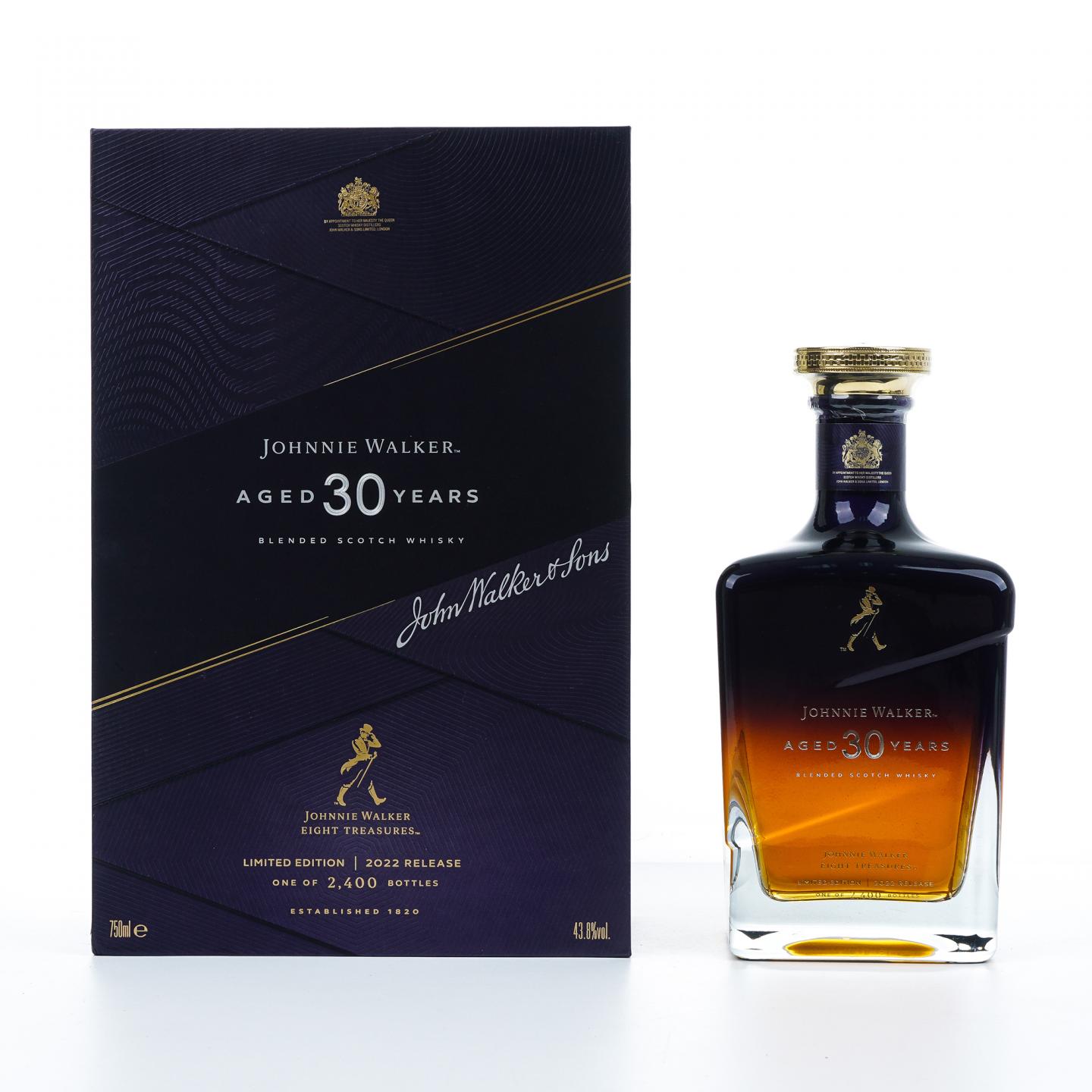 Johnnie Walker 尊尼获加 30年 2022 紫金臻选系列 调和 行货 750ML